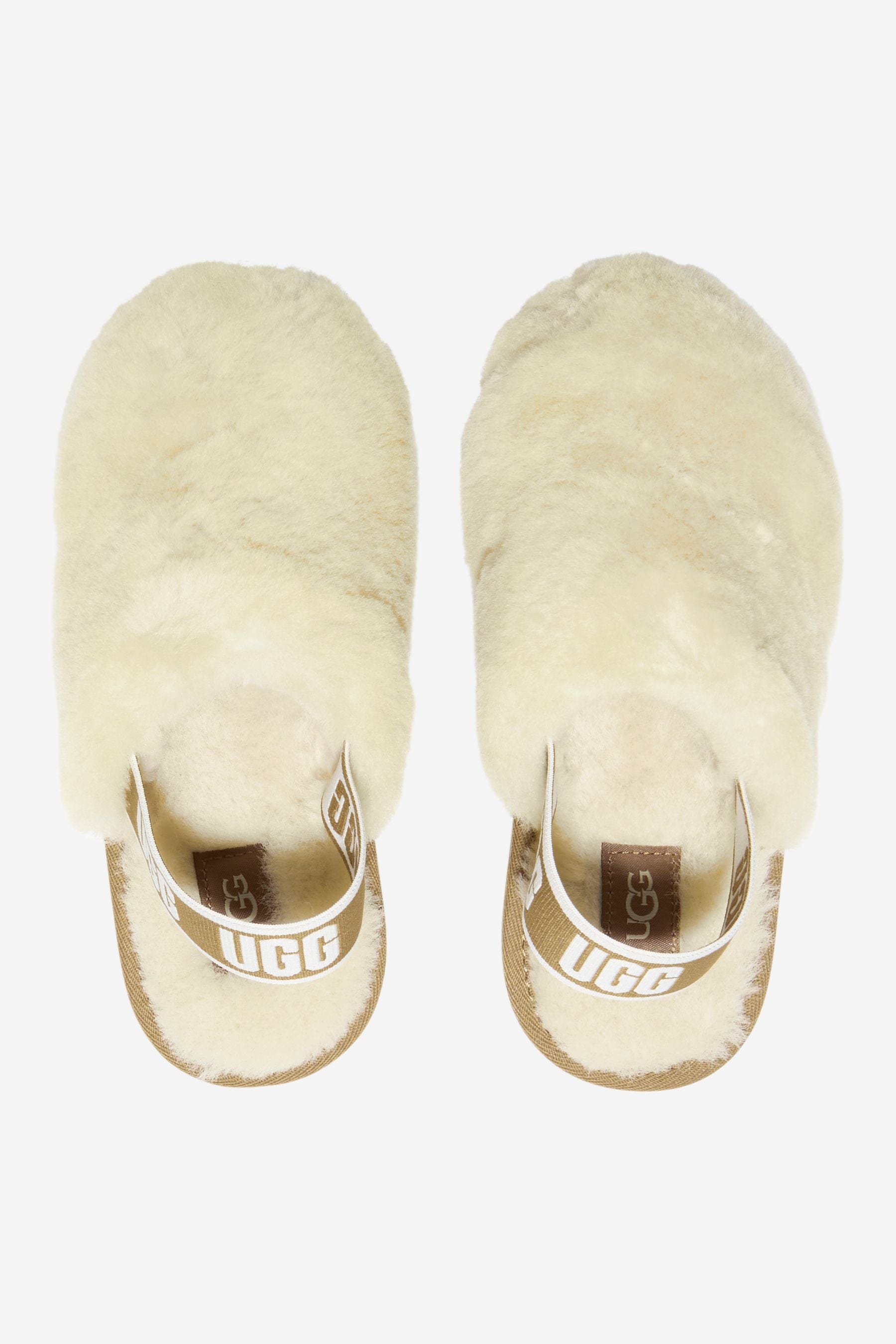 UGG Unisex Sheepskin Fluff Yeah Clogs