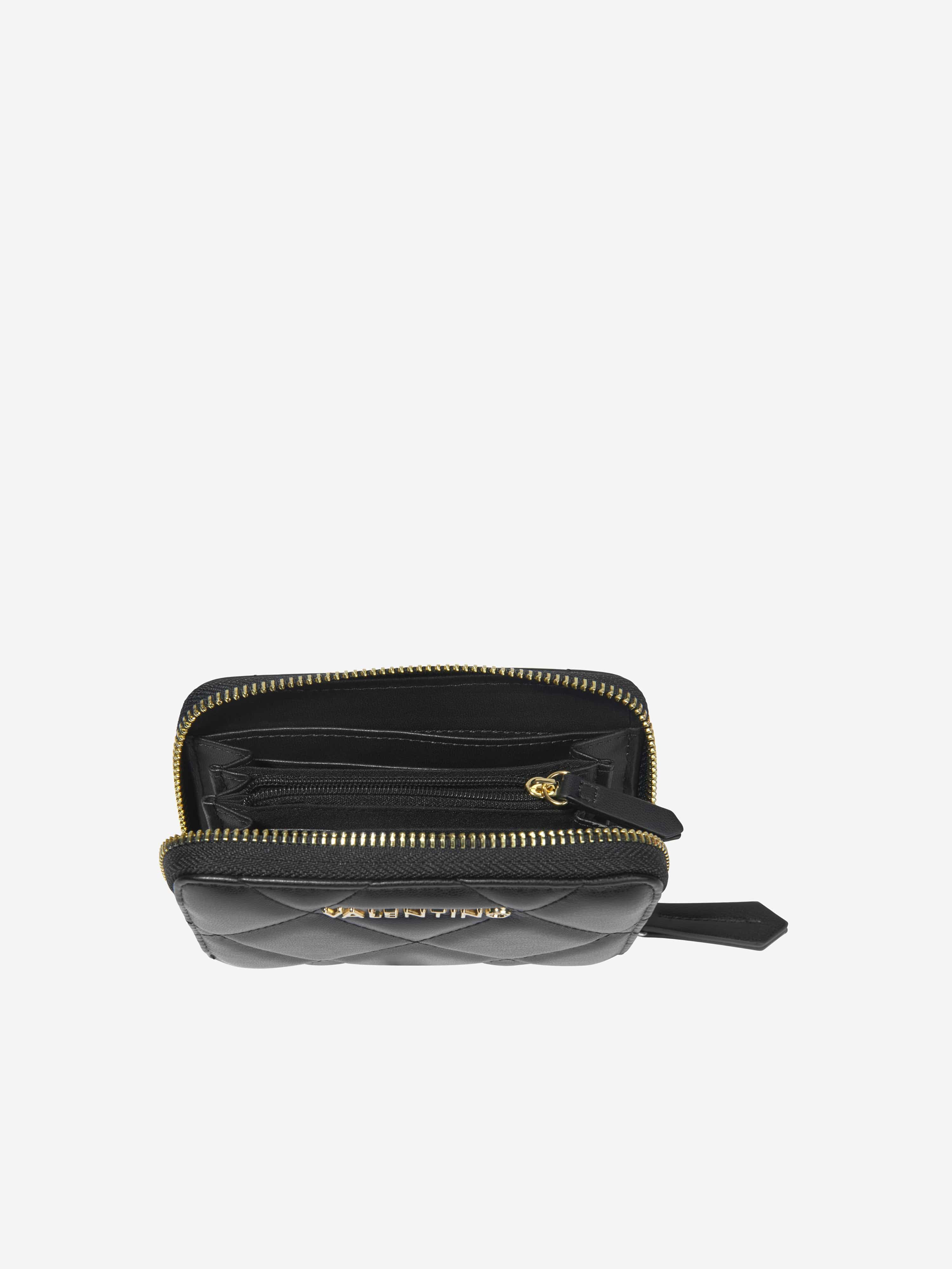 Valentino Girls Ocarina Wallet in Black (W: 13cm)