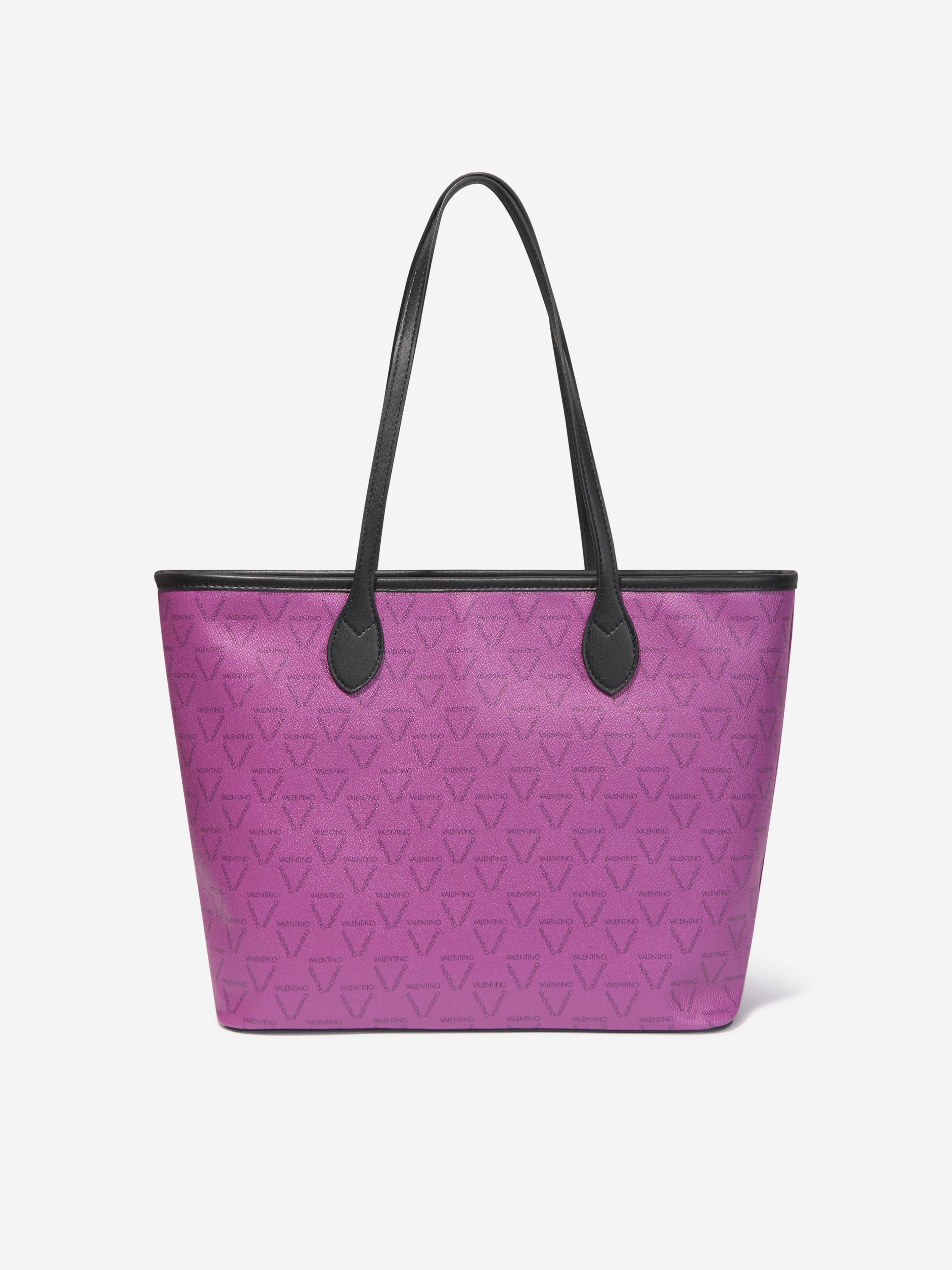 Valentino Girls Liuto Tote Bag in Purple