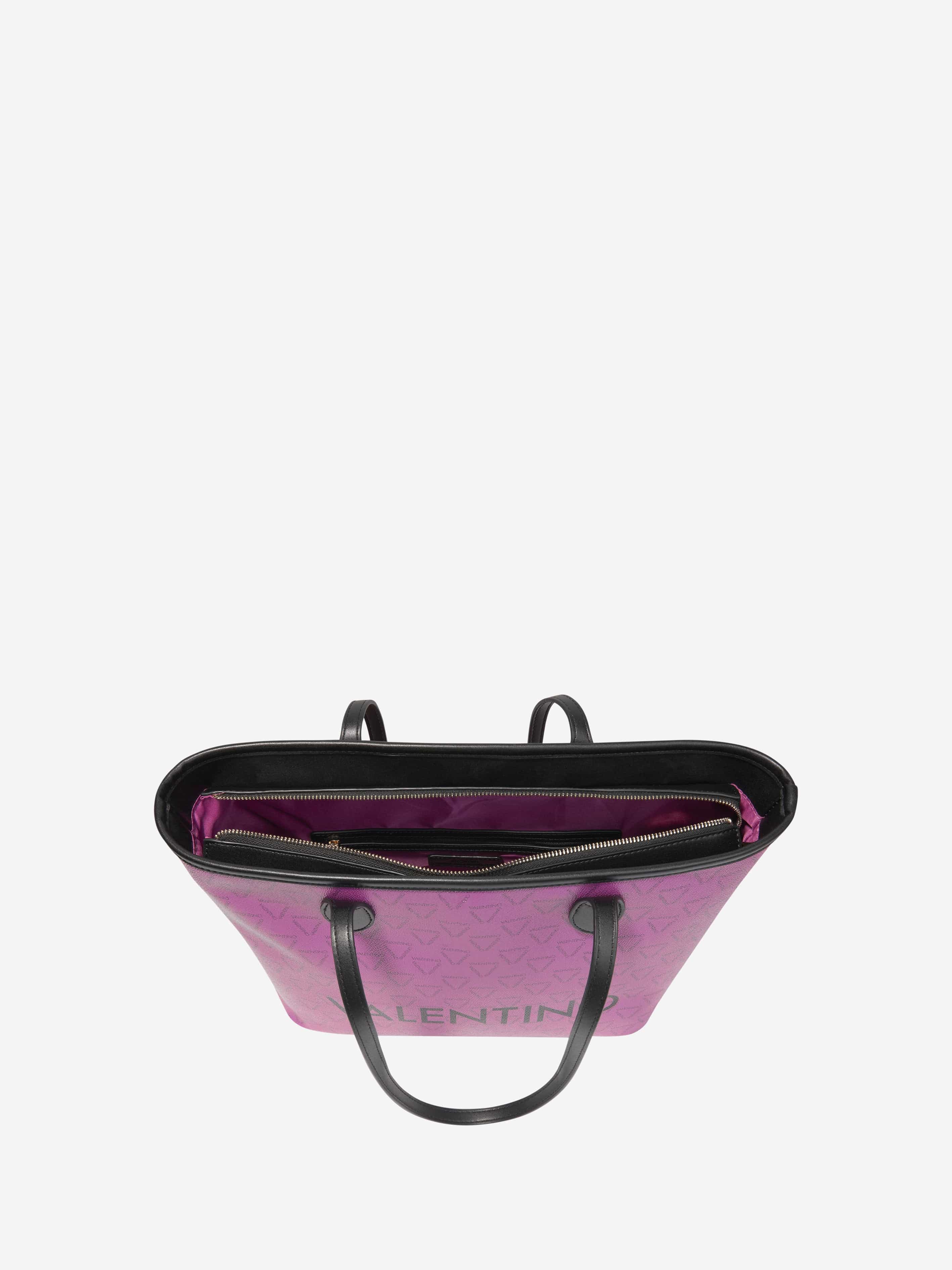 Valentino Girls Liuto Tote Bag in Purple