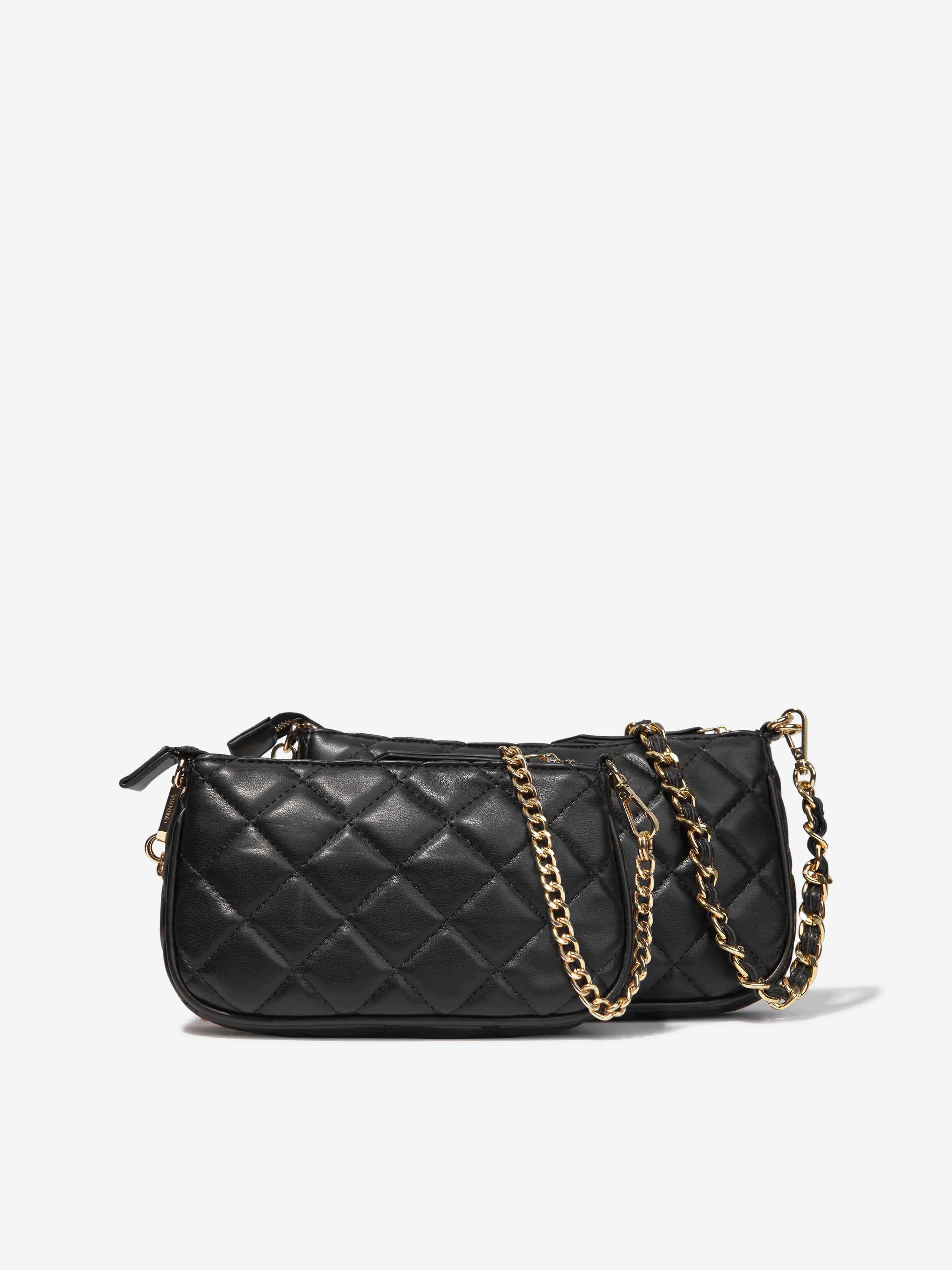 Valentino Girls Ocarina Shoulder Bag in Black (W: 10cm)