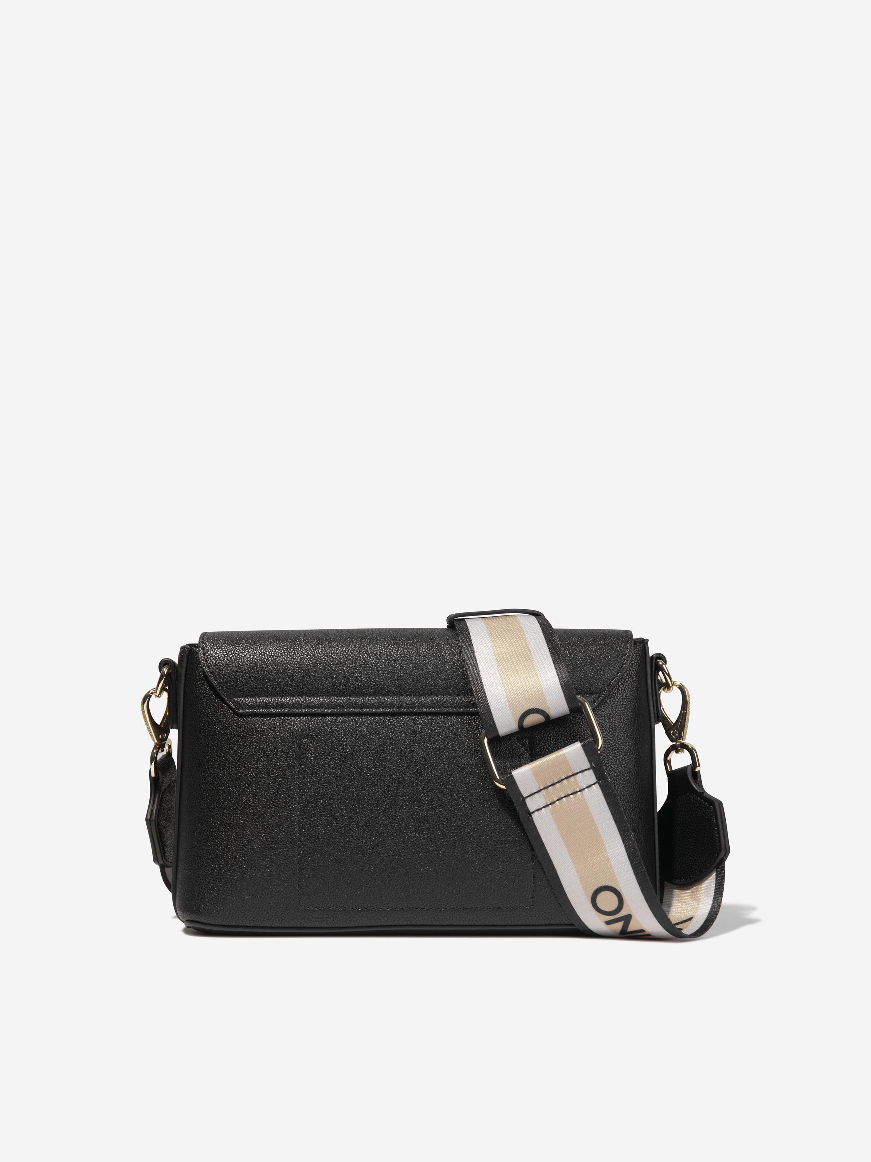 Valentino Girls Noodle Crossbody Bag in Black (W: 7cm)