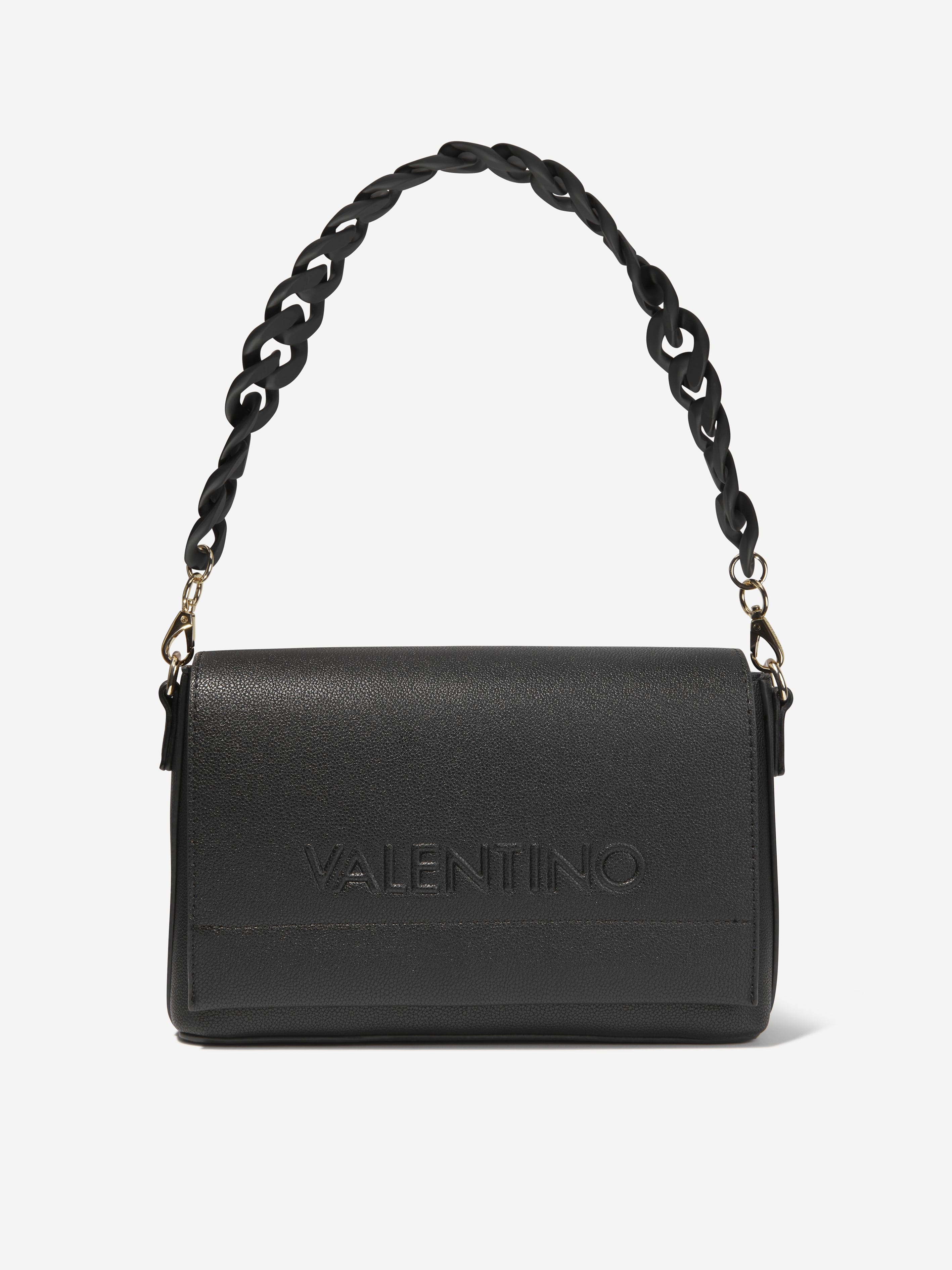 Valentino Girls Noodle Crossbody Bag in Black (W: 7cm)