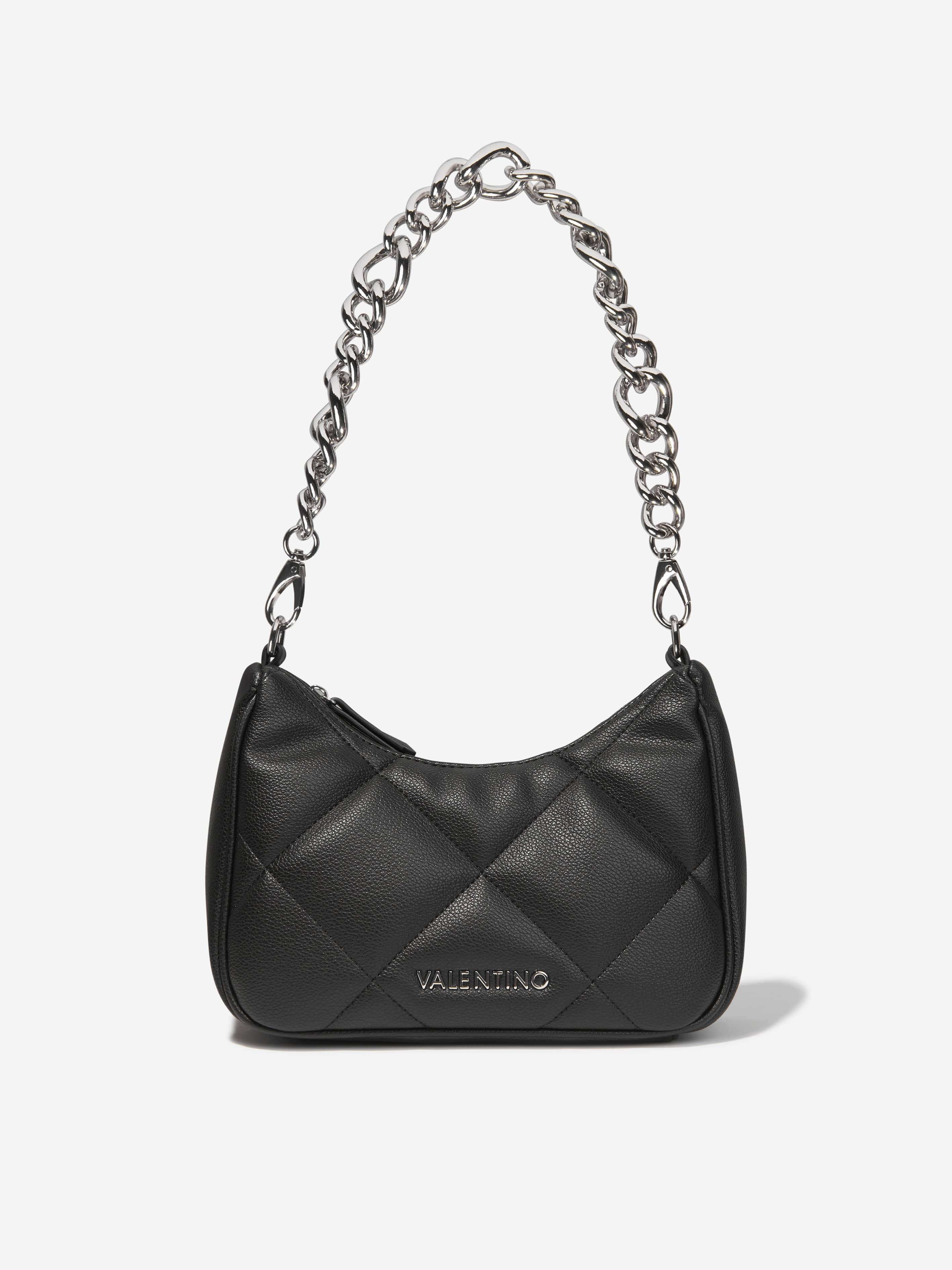 Valentino Girls Cold Re Shoulder Bag in Black (W: 9cm)