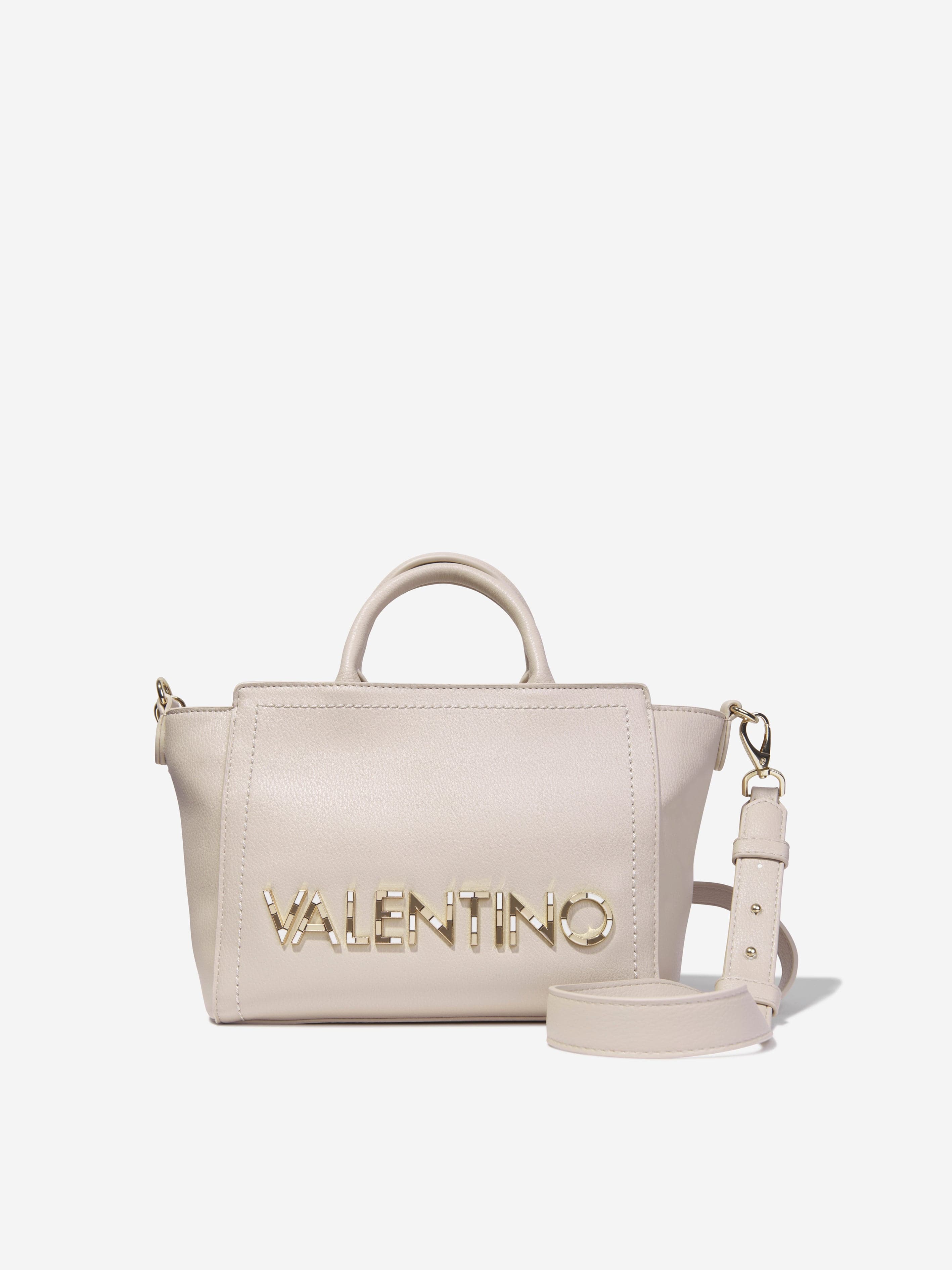 Valentino Girls Sled Tote Bag in Beige (W: 13.5cm)