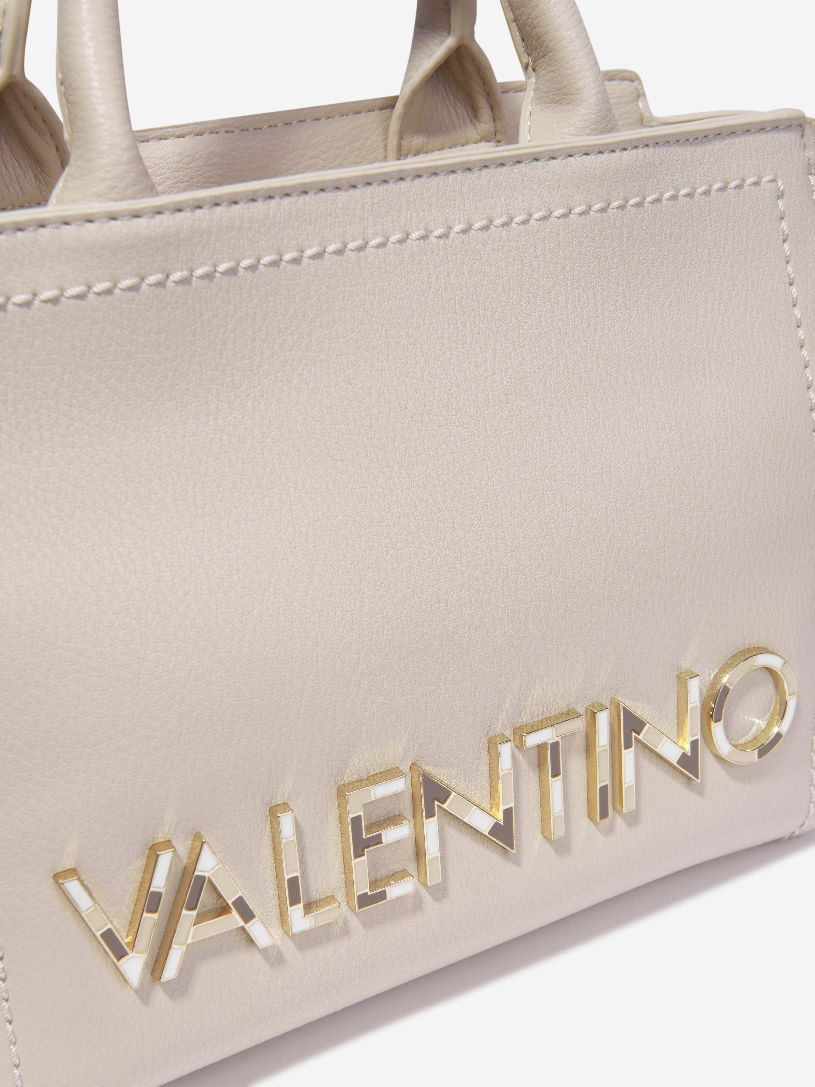 Valentino Girls Sled Tote Bag in Beige (W: 13.5cm)