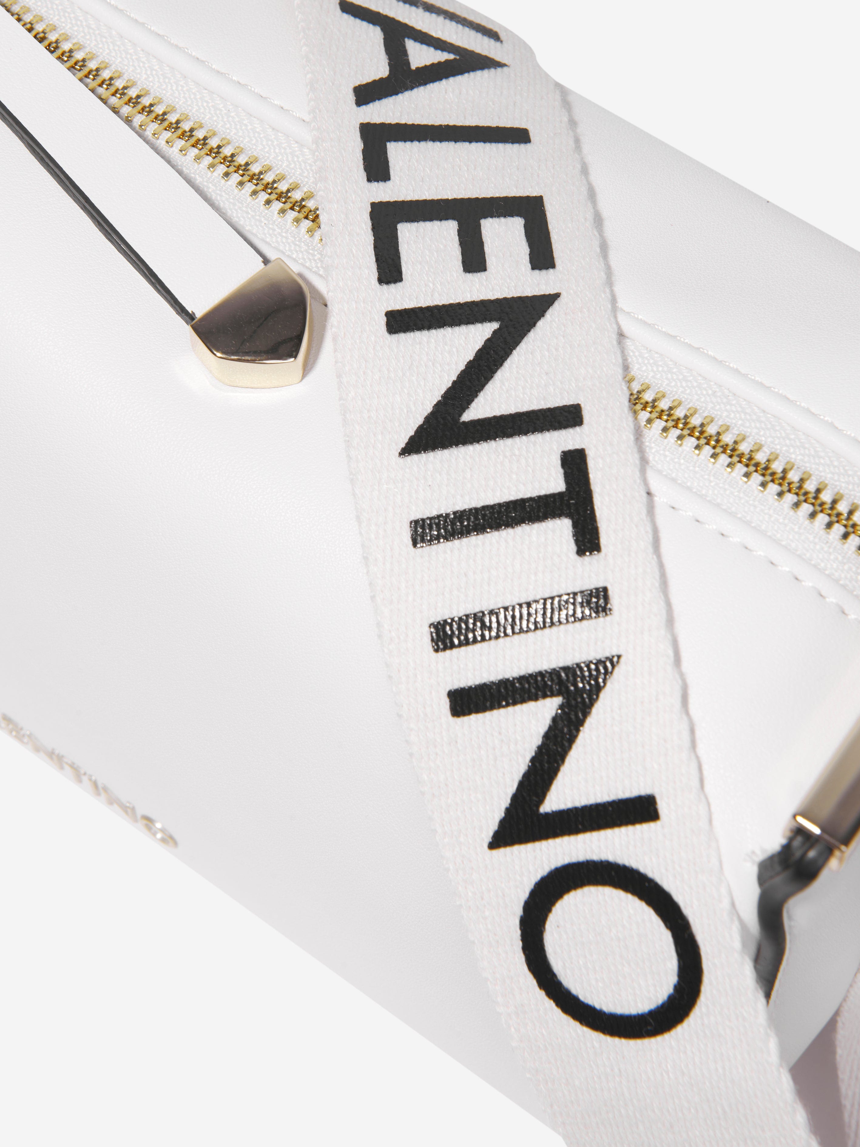 Valentino Girls Sonag Crossbody Bag in White (W: 13cm)