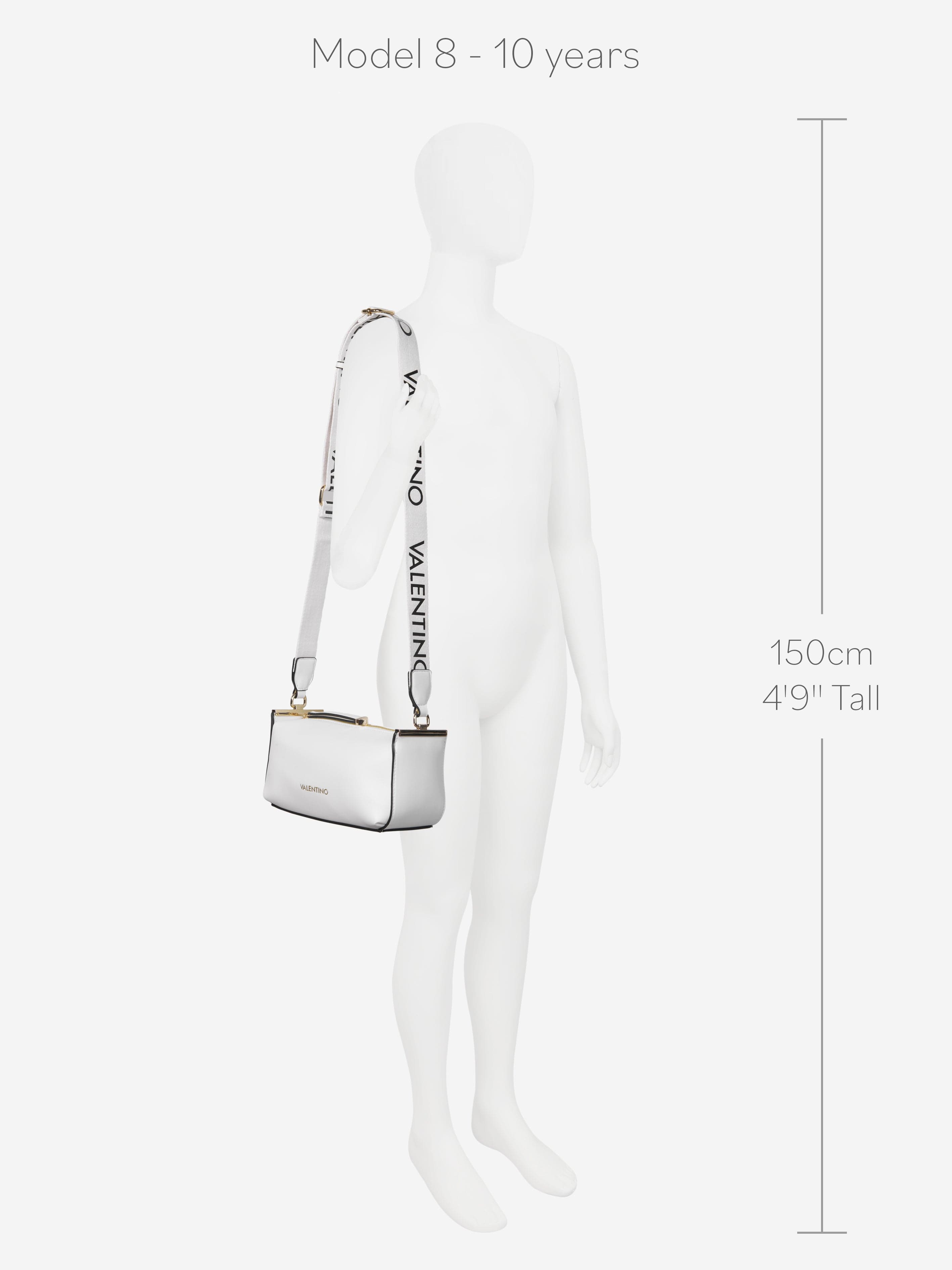 Valentino Girls Sonag Crossbody Bag in White (W: 13cm)