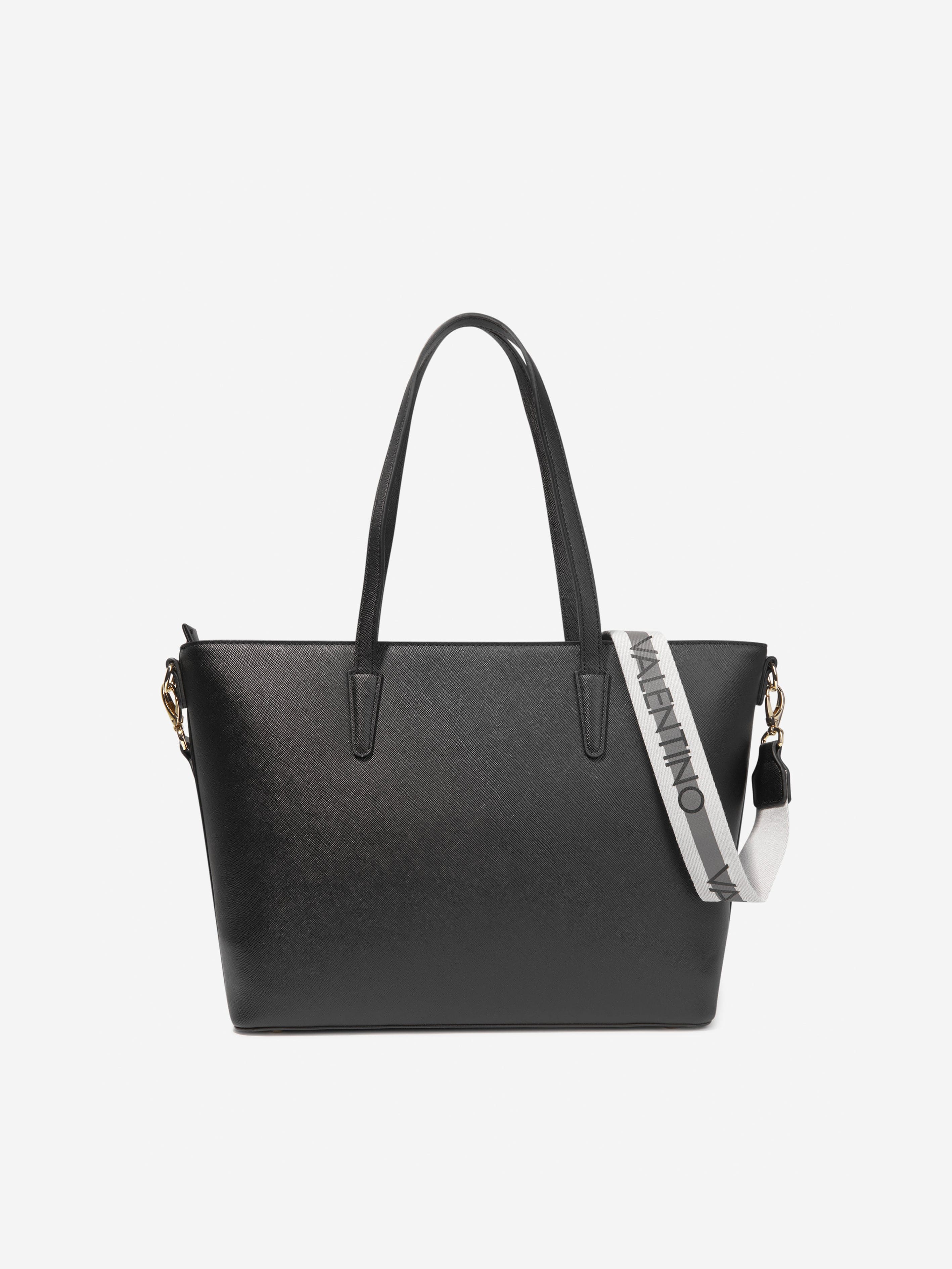 Valentino Girls Zero Shopping Bag in Black (W: 10cm)