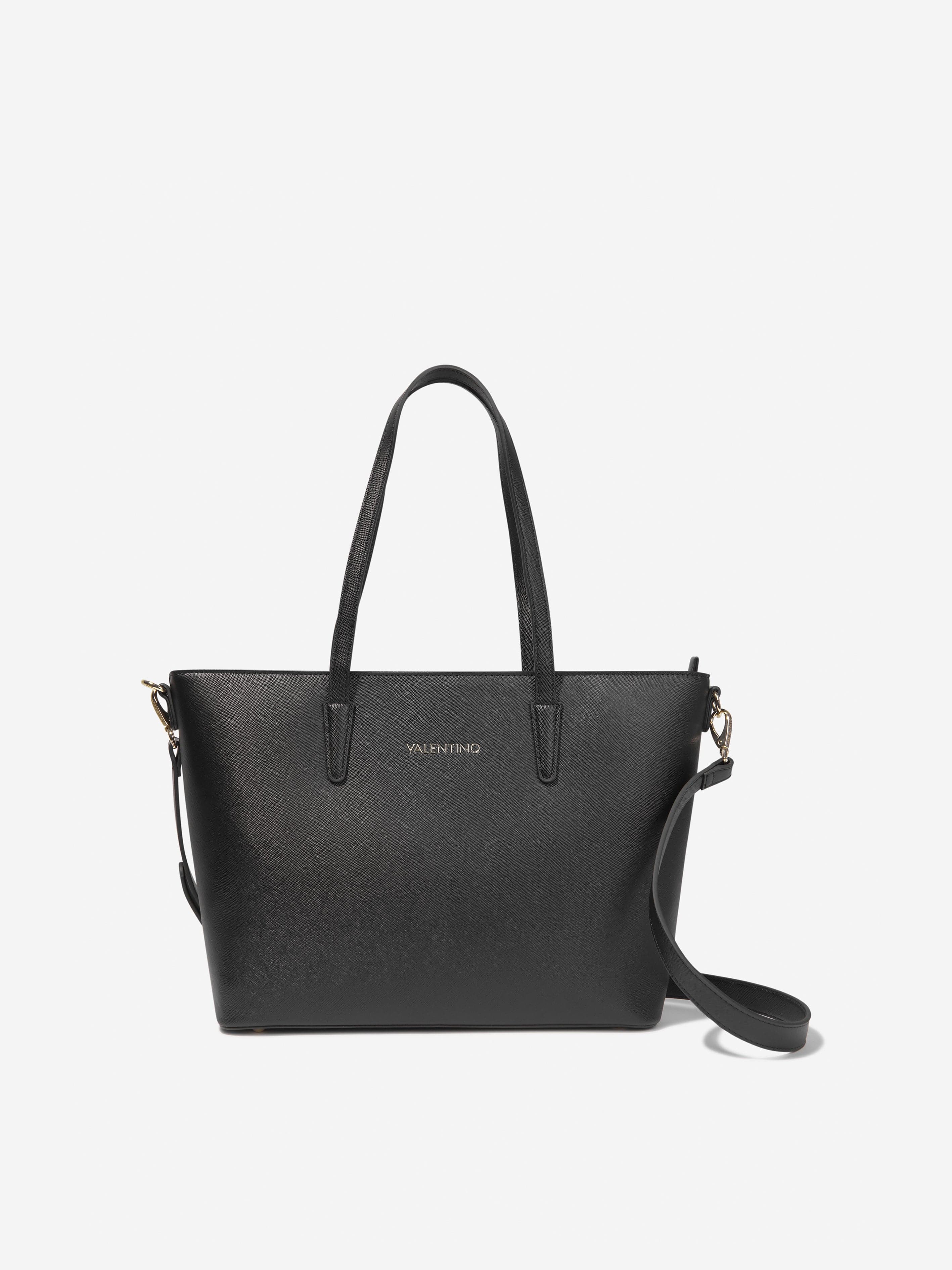 Valentino Girls Zero Shopping Bag in Black (W: 10cm)