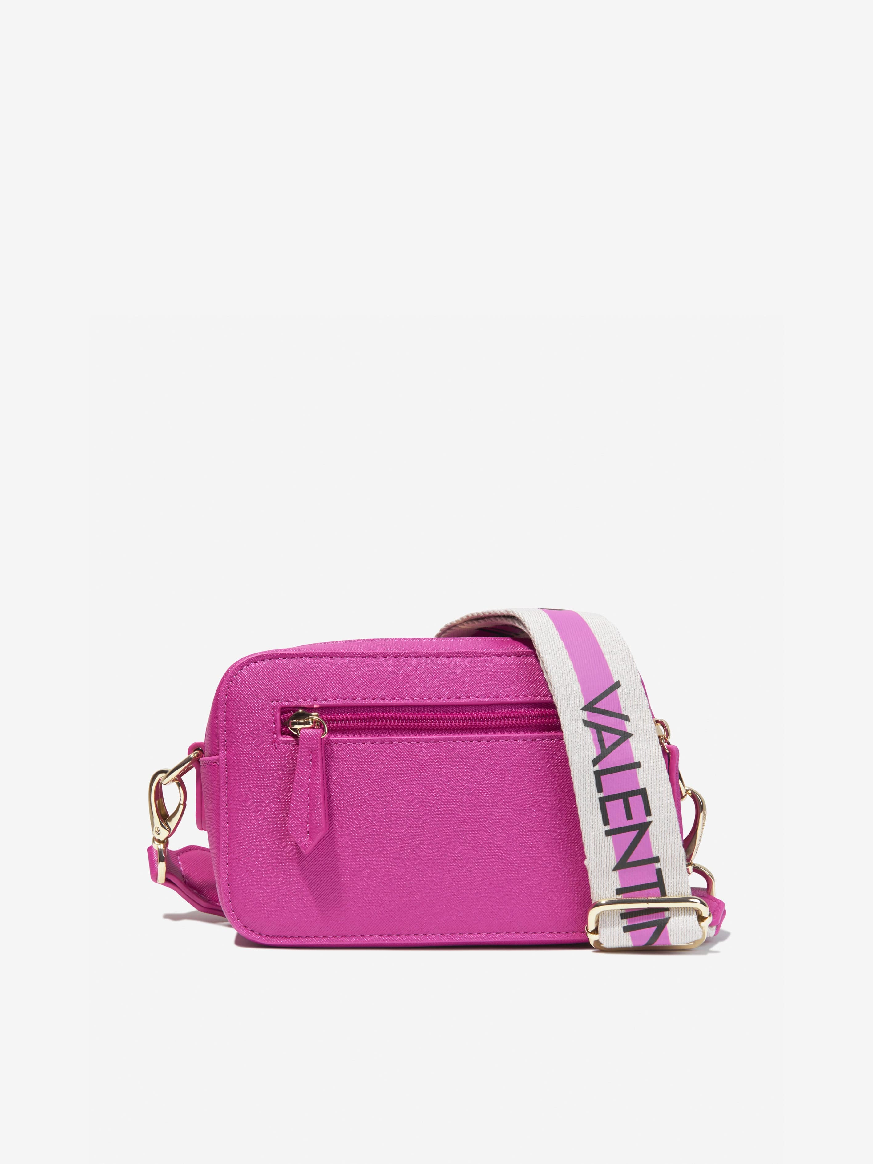 Valentino Girls Zero Crossbody Bag in Pink (W: 8cm)