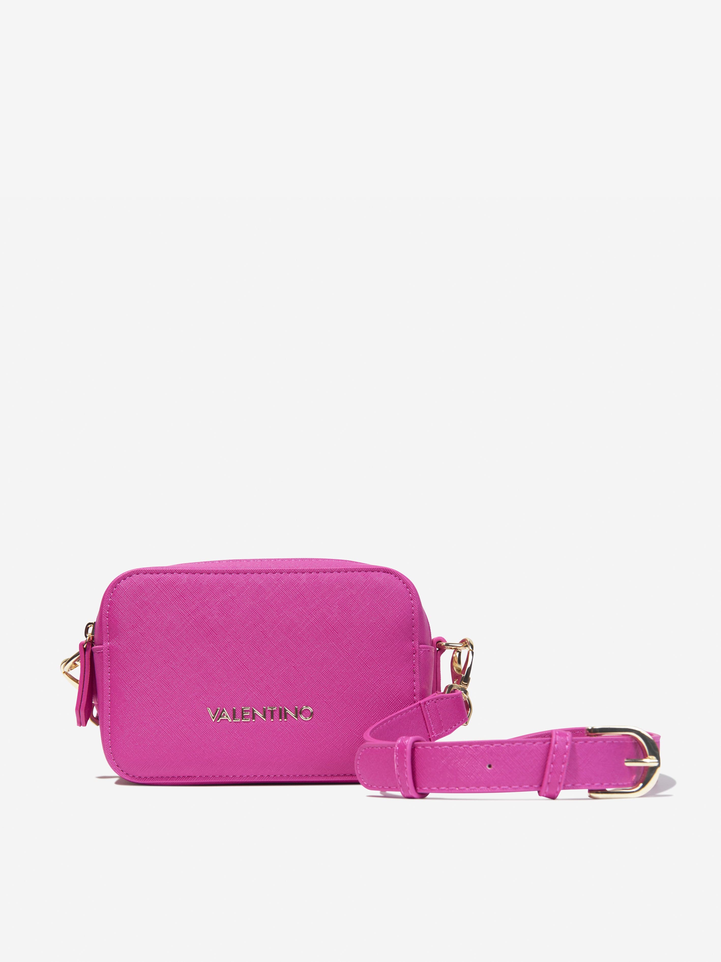 Valentino Girls Zero Crossbody Bag in Pink (W: 8cm)