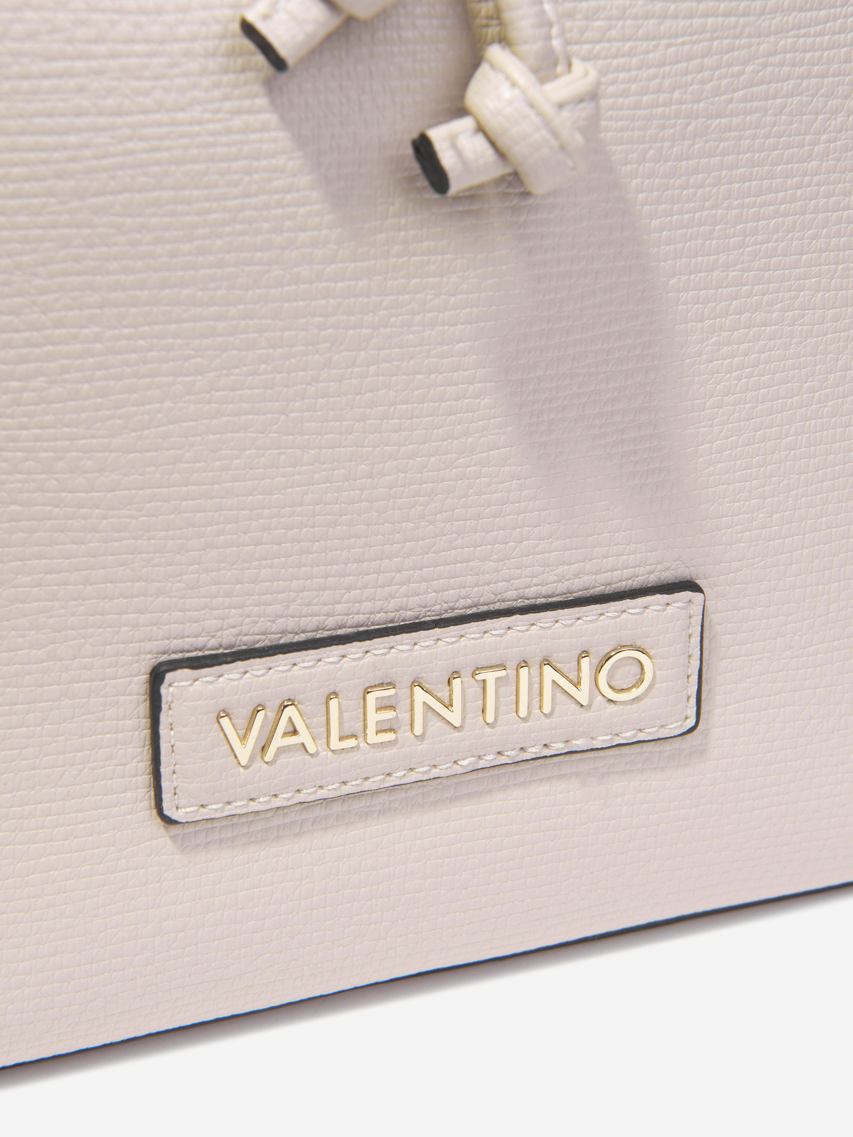 Valentino Girls Icy Re Bucket Bag in Beige