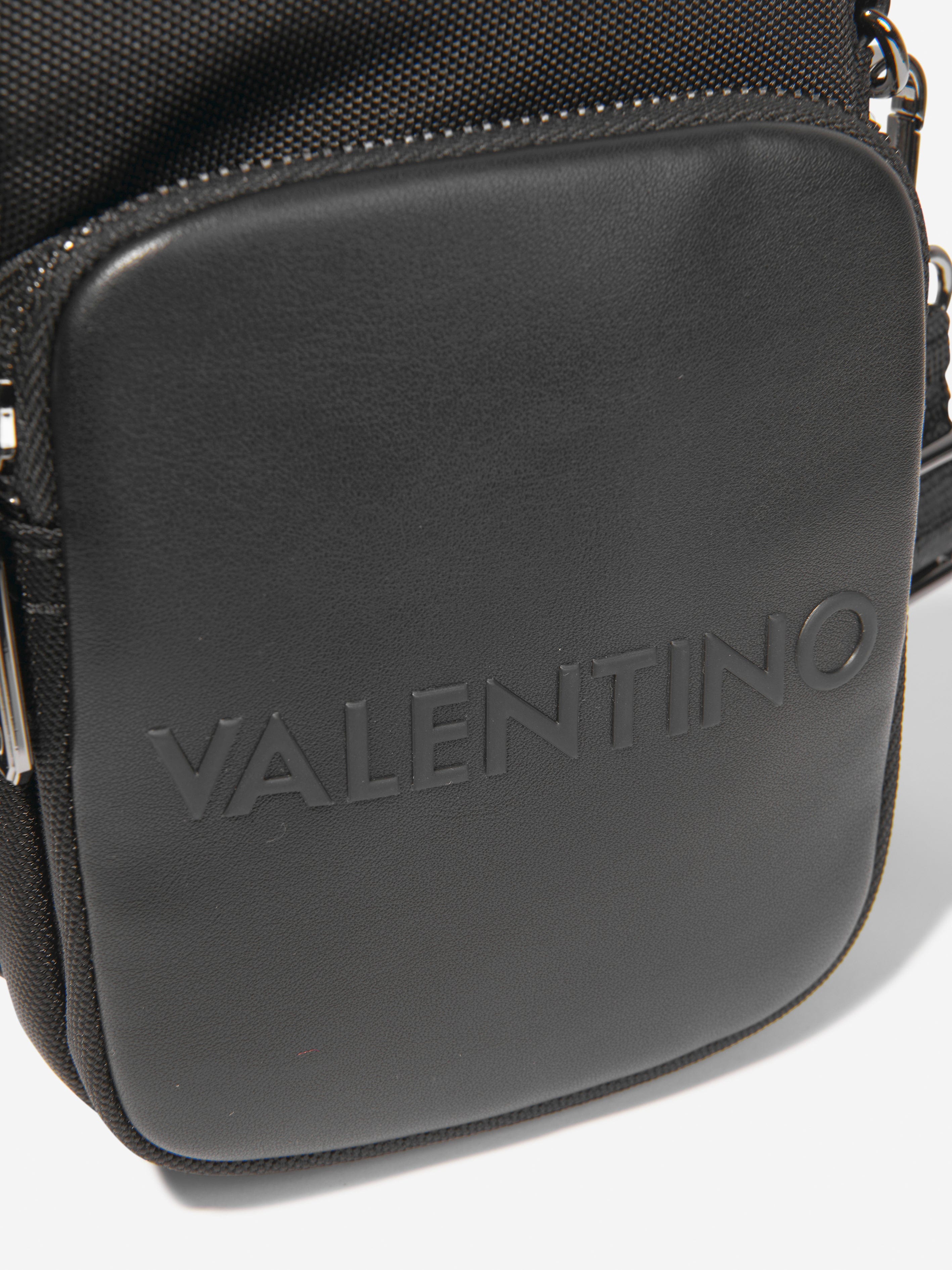 Valentino Boys Cristian Crossbody Bag in Black (W: 3cm)