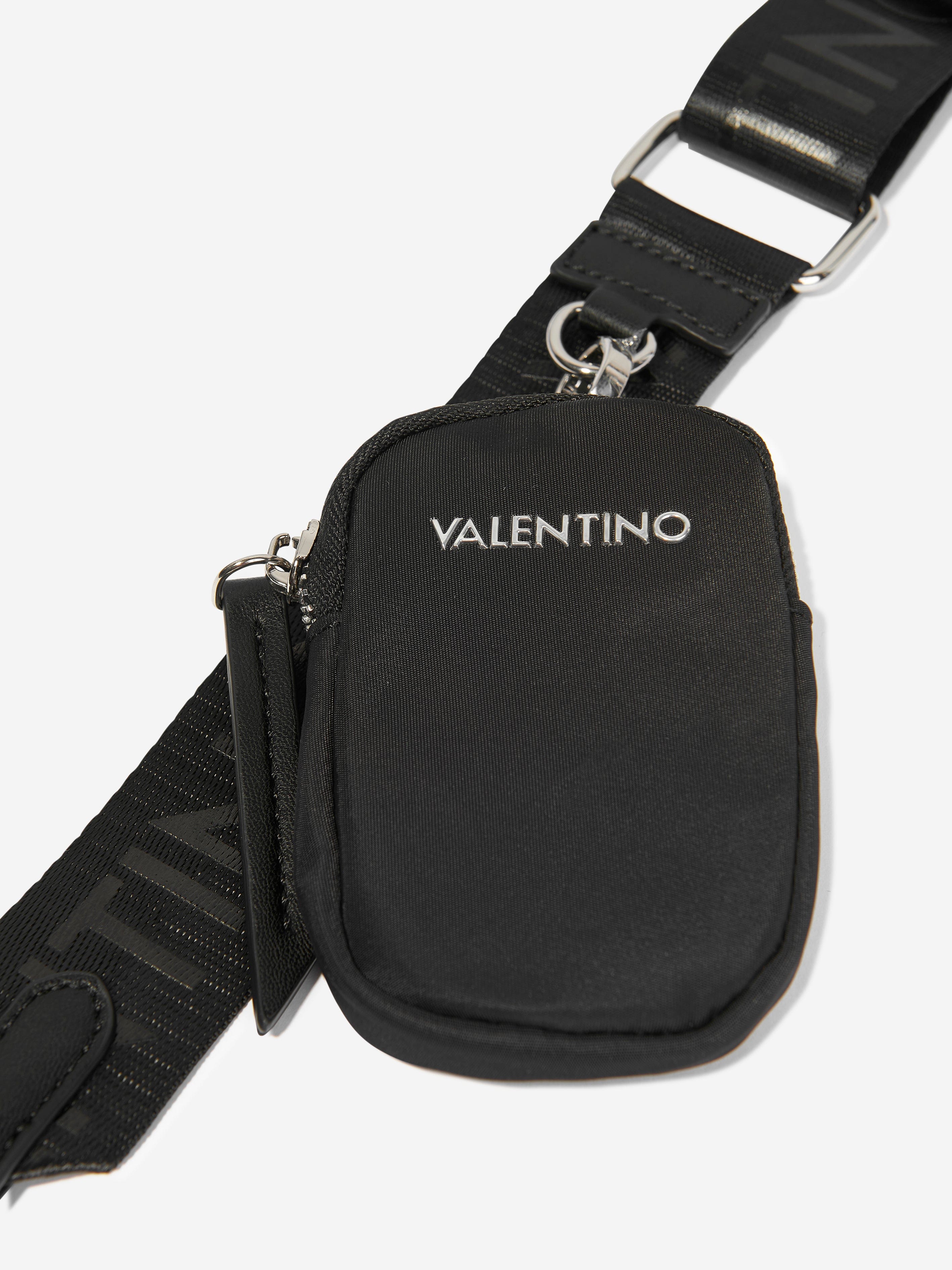 Valentino Girls Mountain Re Crossbody Bag in Black (W: 7cm)