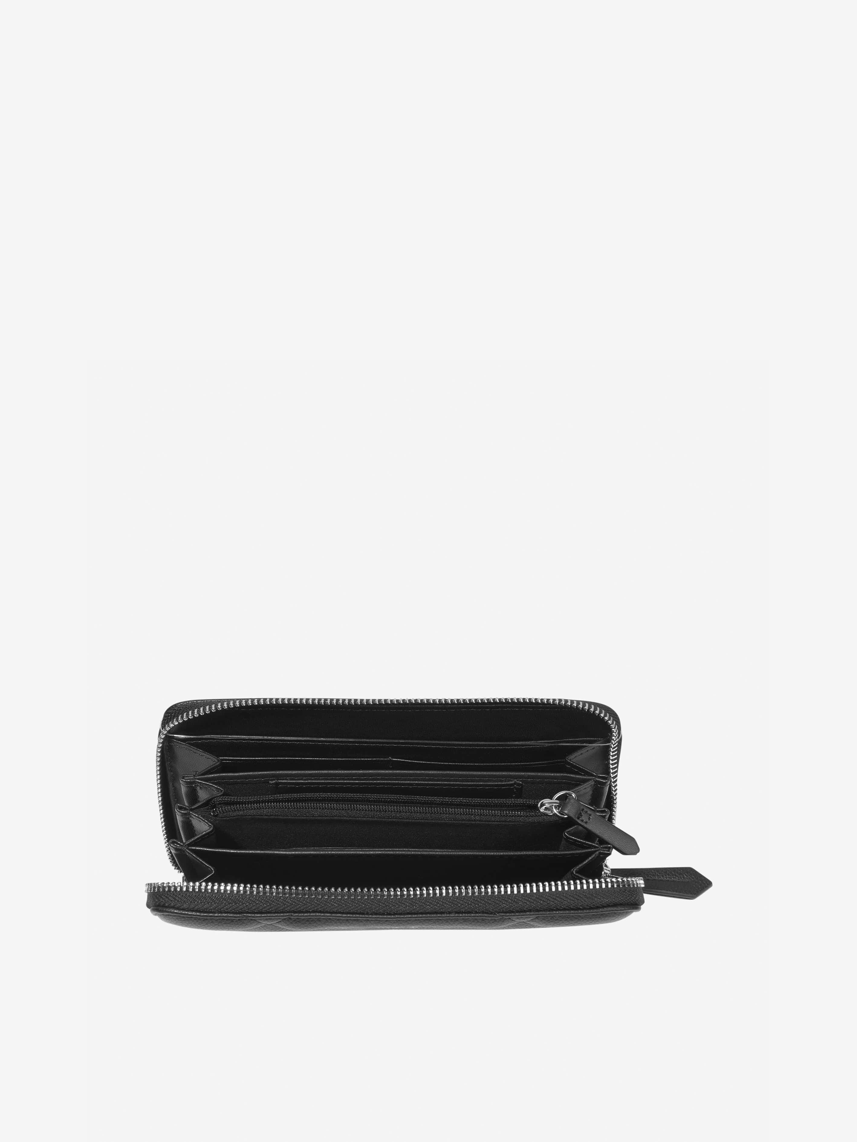 Valentino Girls Cold Re Wallet In Black (W: 2.5cm)