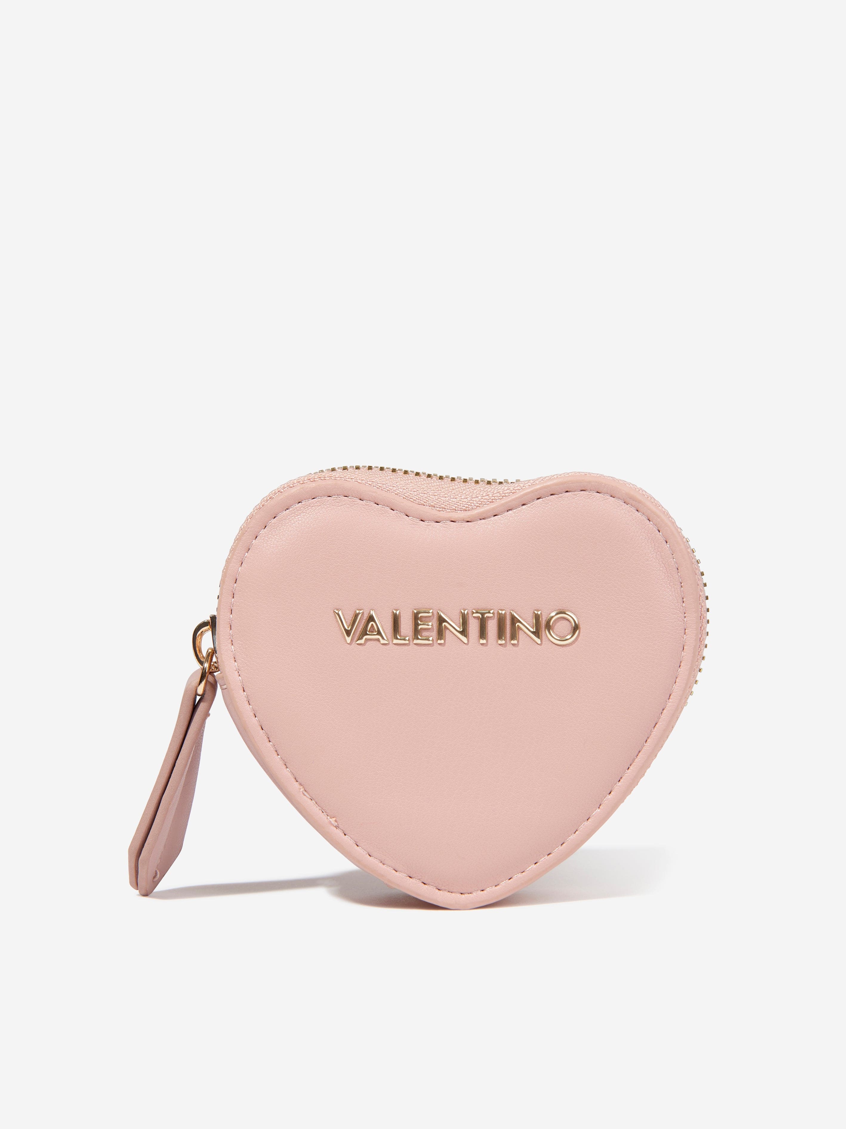 Valentino Girls Mild Heart Purse in Pink (W: 2cm)