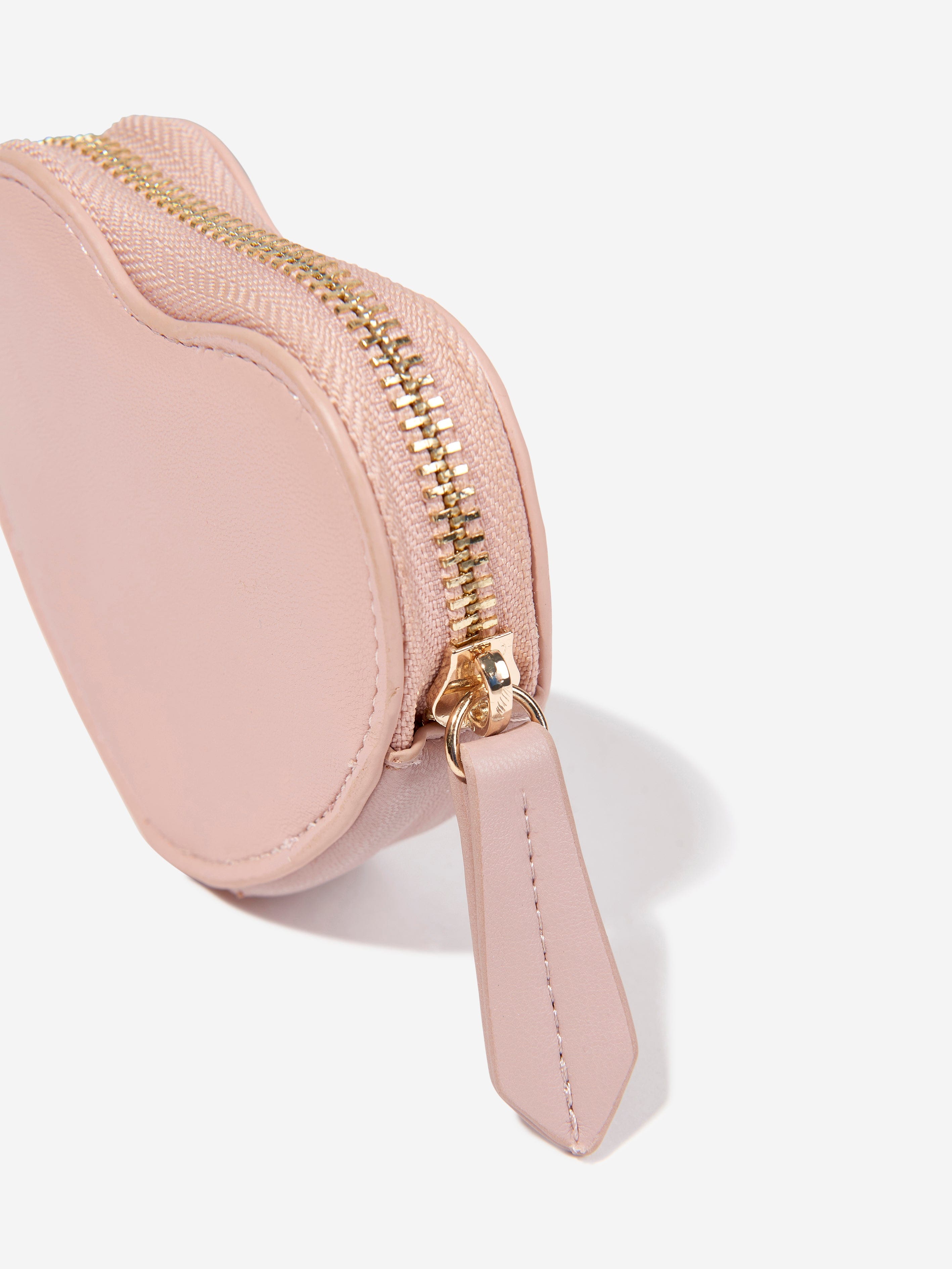 Valentino Girls Mild Heart Purse in Pink (W: 2cm)