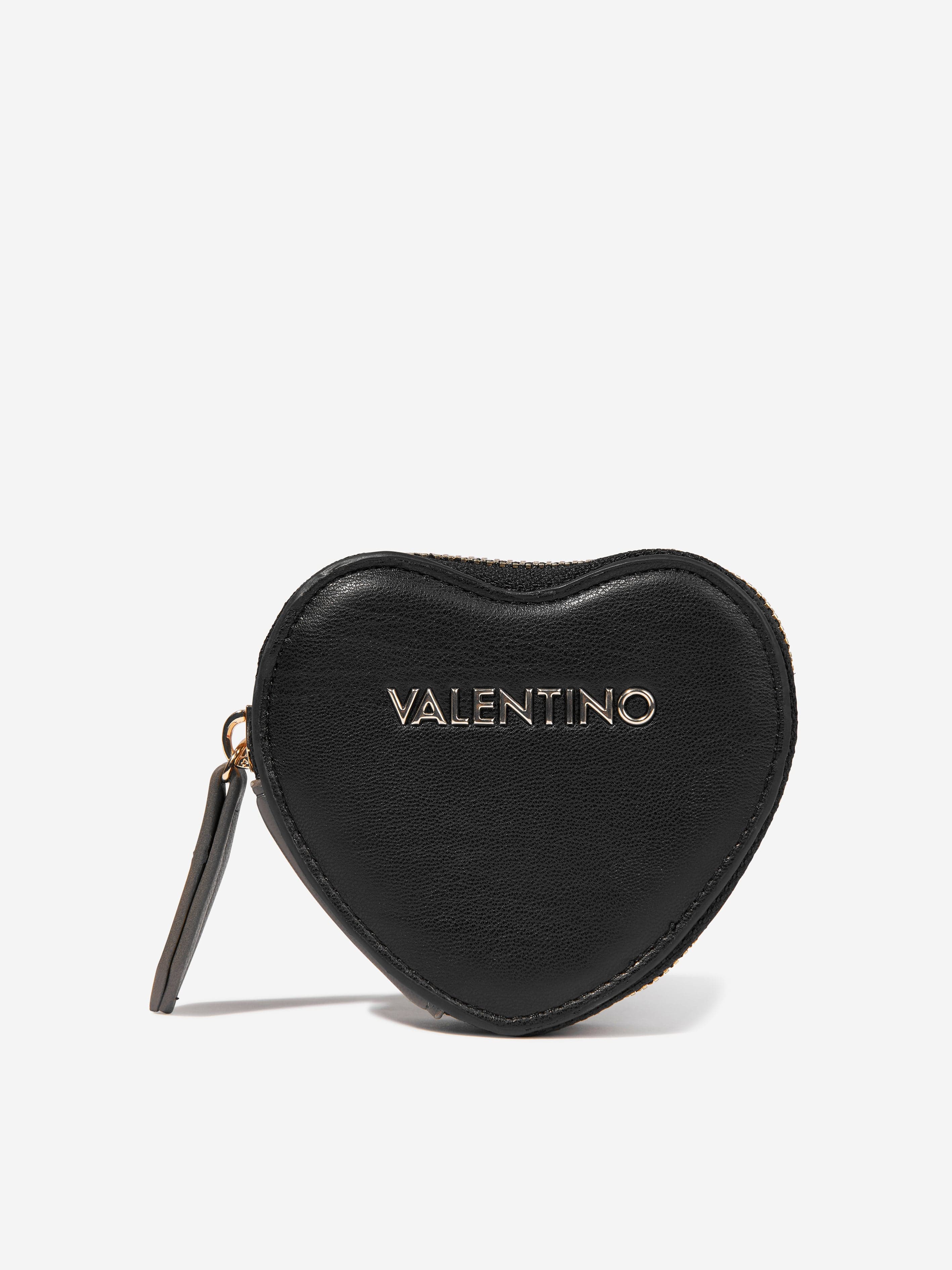 Valentino Girls Mild Heart Purse in Black (W: 2cm)