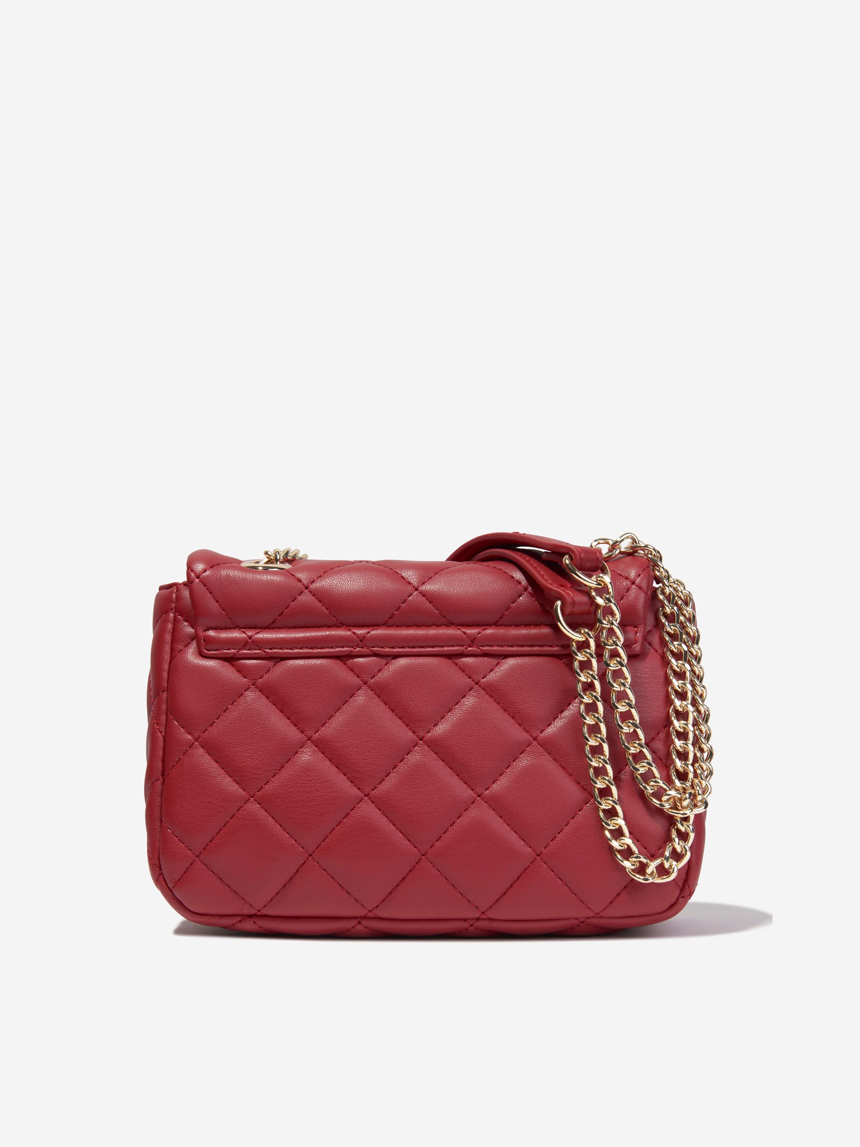 Valentino Girls Ocarina Flap Bag in Red (W: 18.5cm)