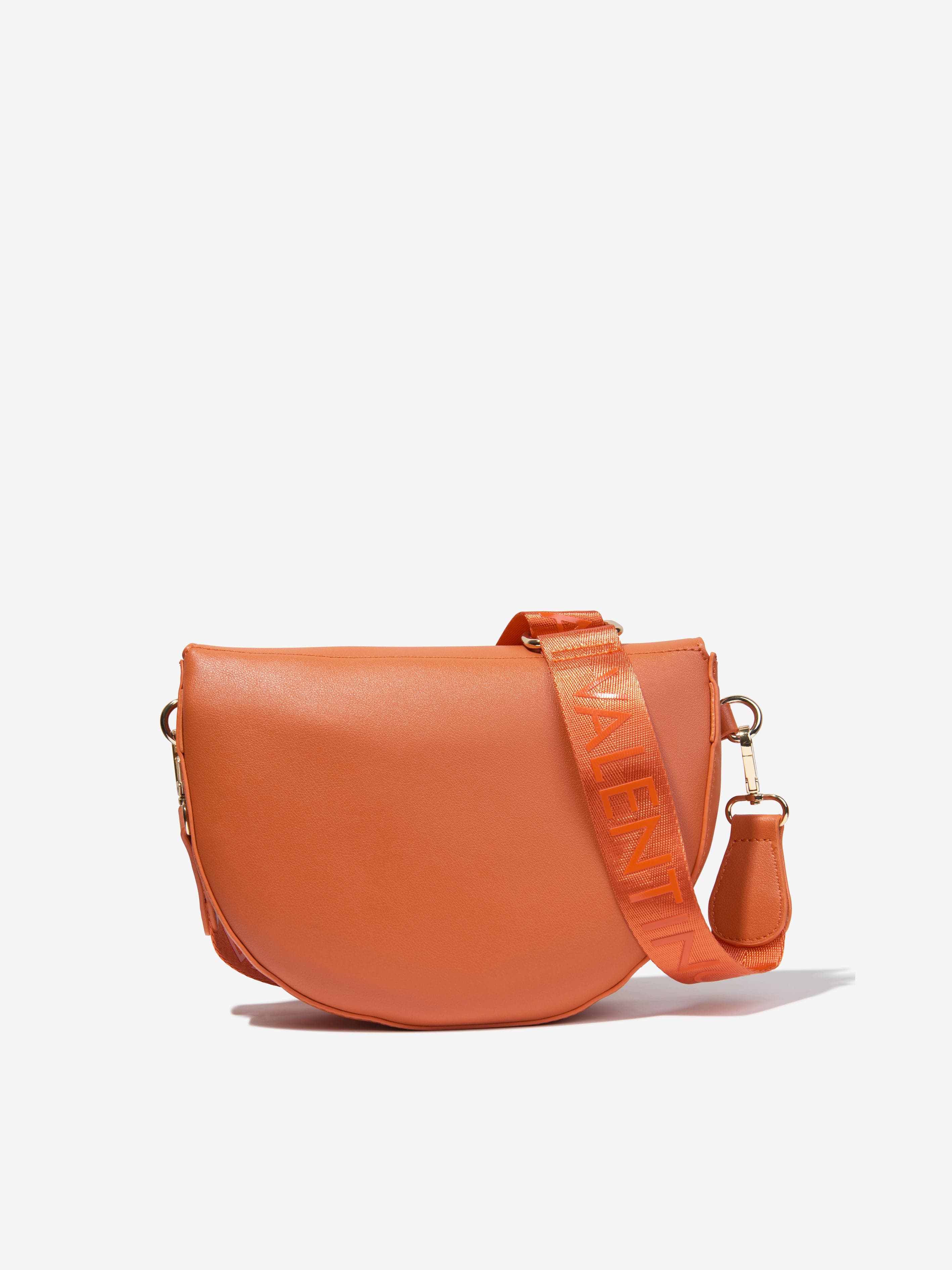 Valentino Girls Bigs Flap Bag in Orange (W: 24.5cm)