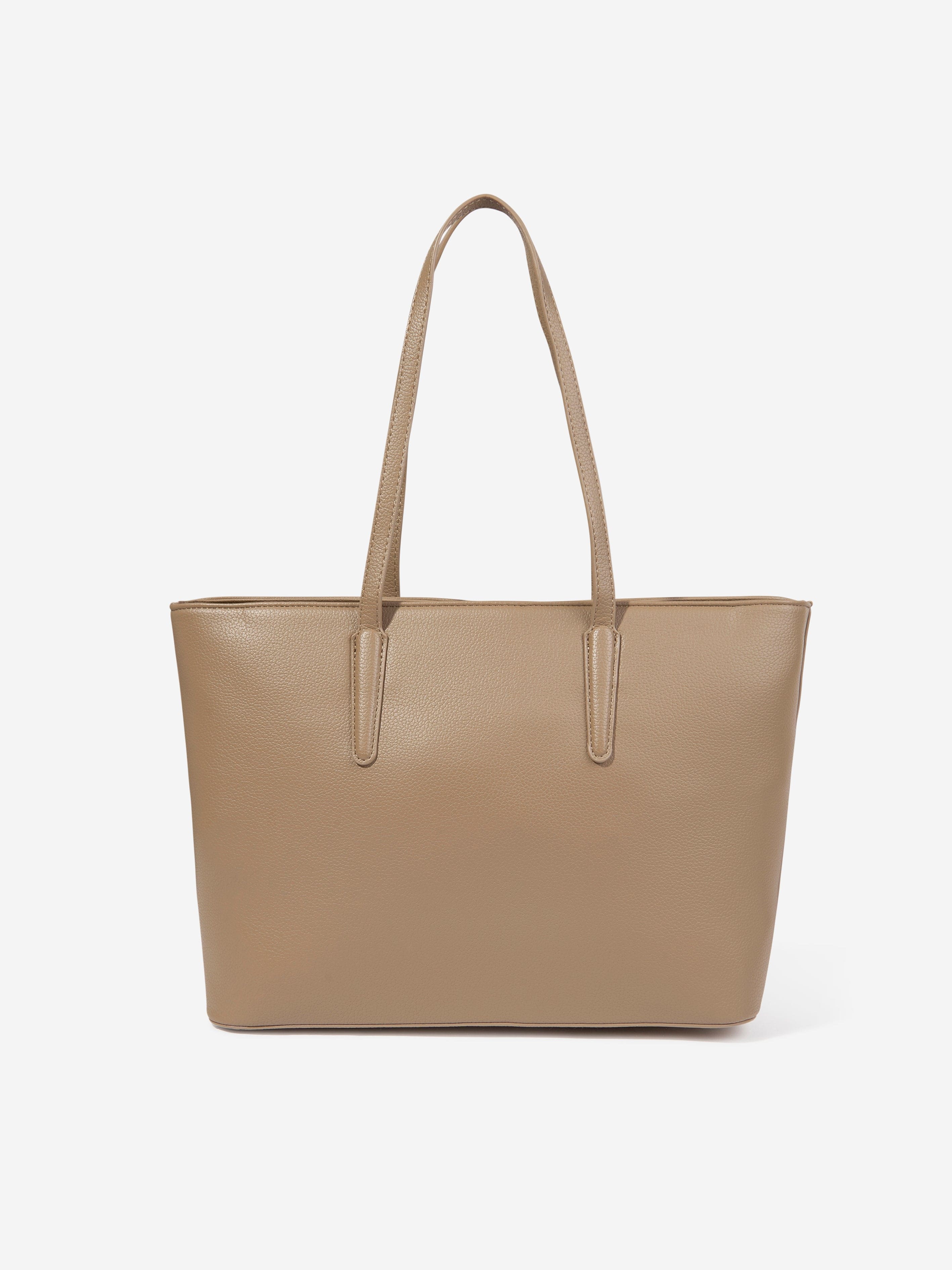 Valentino Girls Special Martu Shopping Bag in Beige (W:38cm)