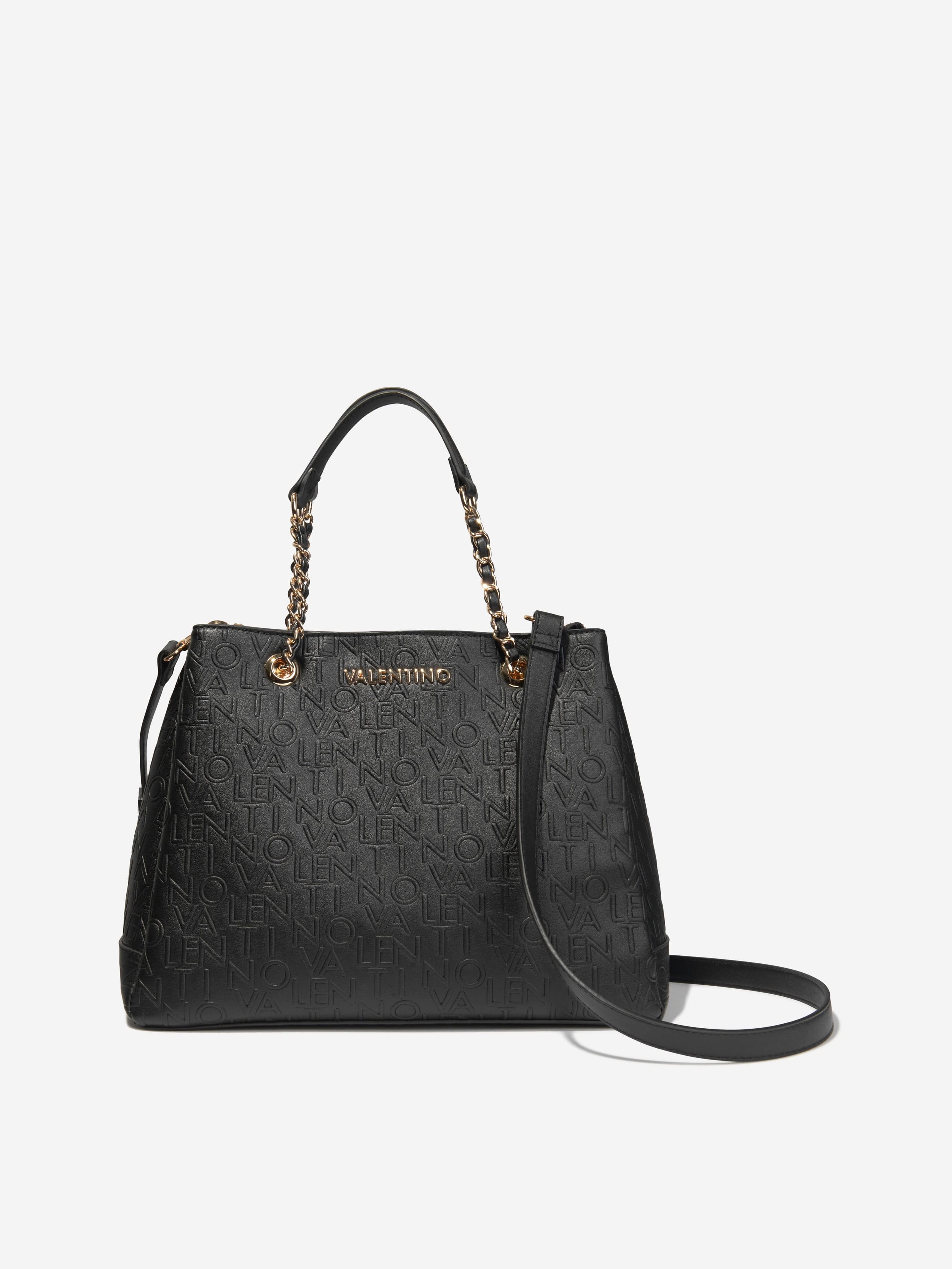 Valentino Girls Relax Shopping Bag in Black (W: 31.5cm)