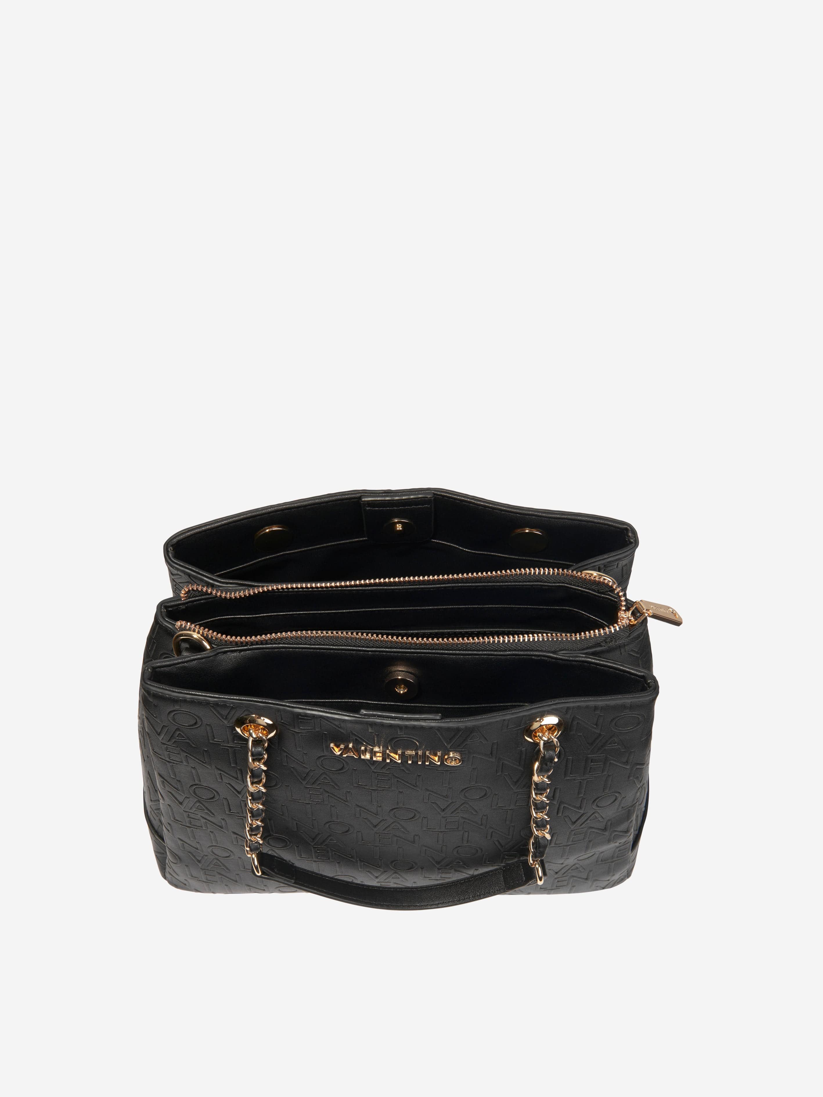 Valentino Girls Relax Shopping Bag in Black (W: 31.5cm)