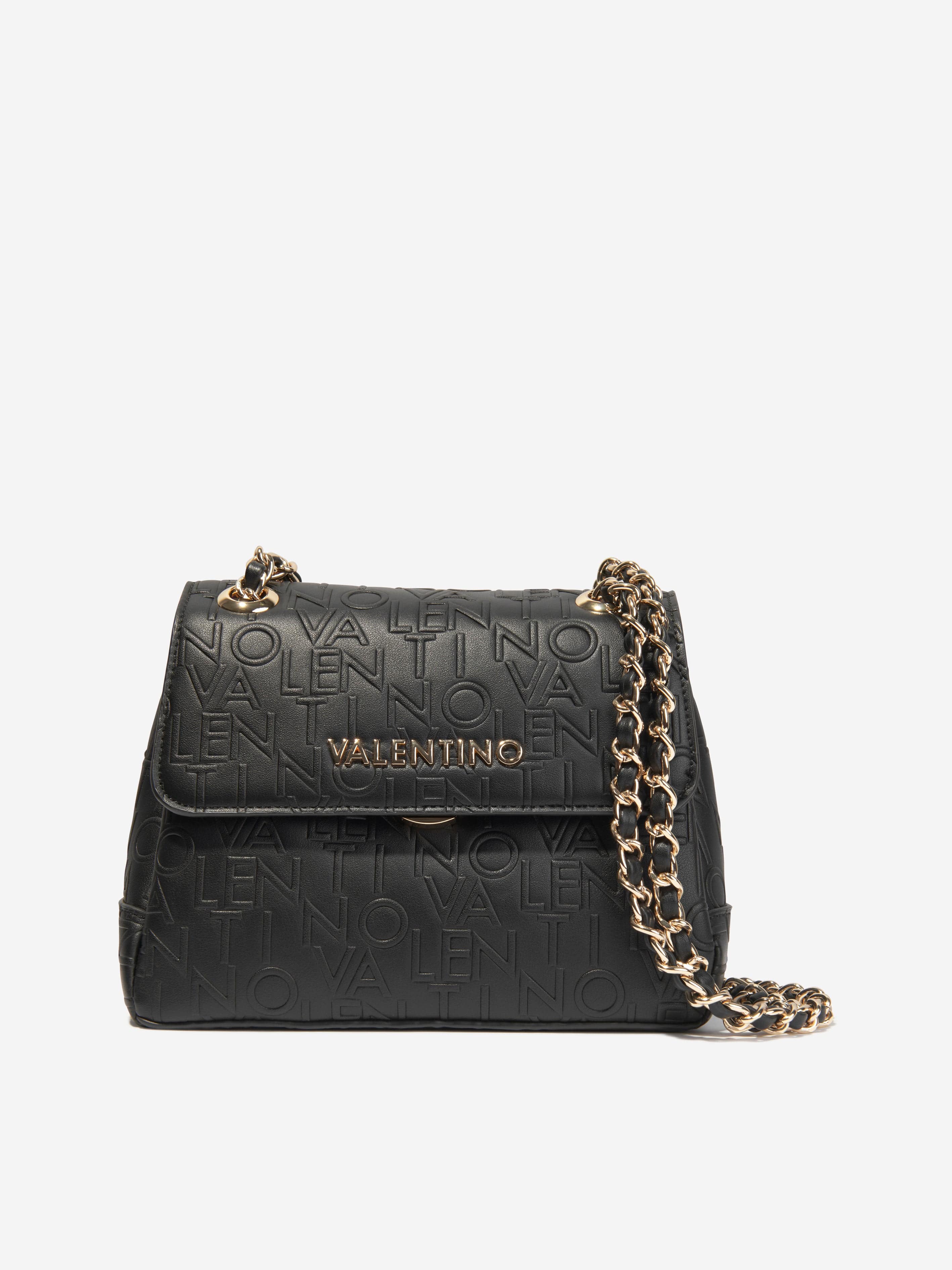 Valentino Girls Relax Flap Bag in Black (W:20cm)