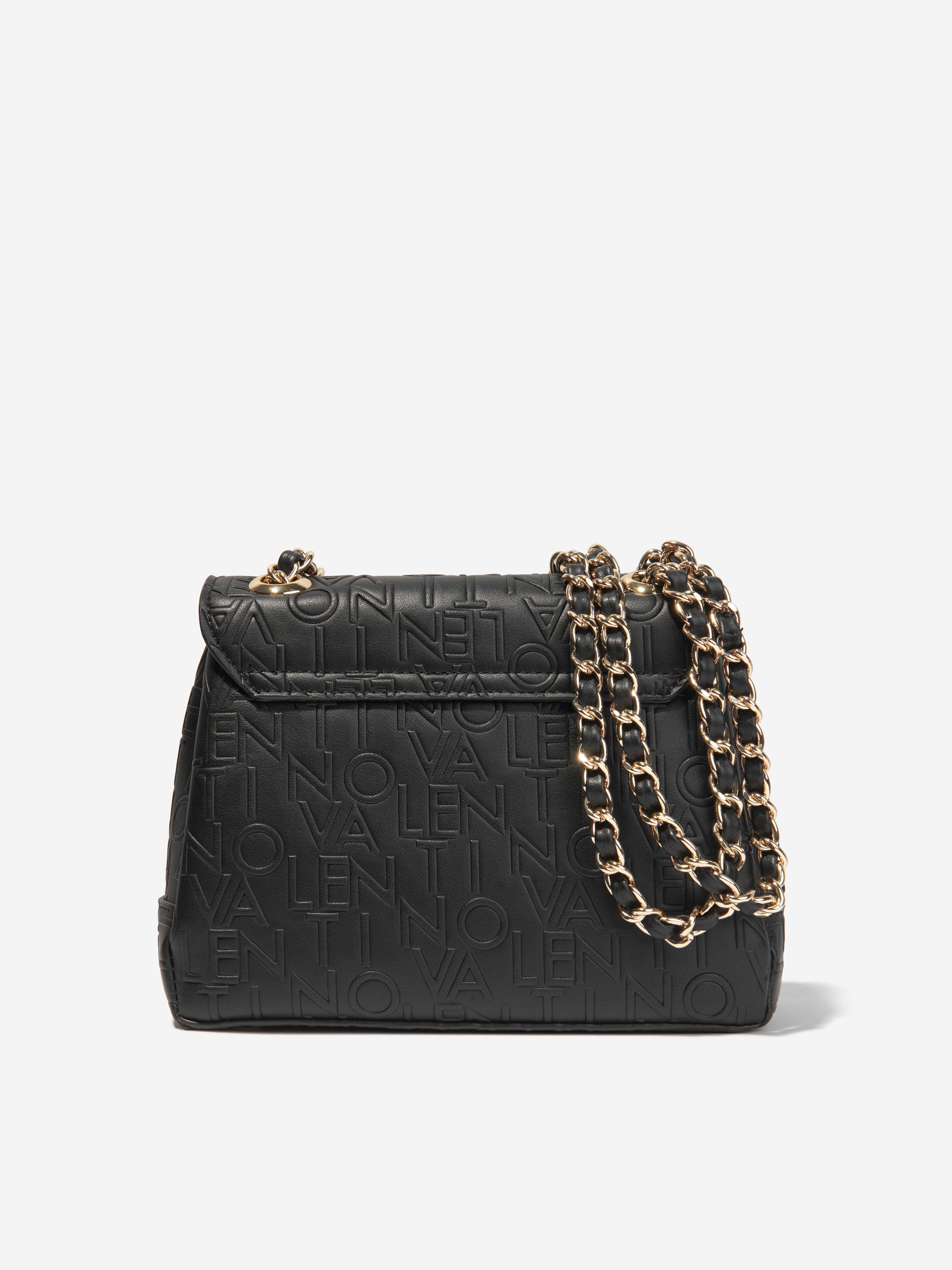 Valentino Girls Relax Flap Bag in Black (W:20cm)