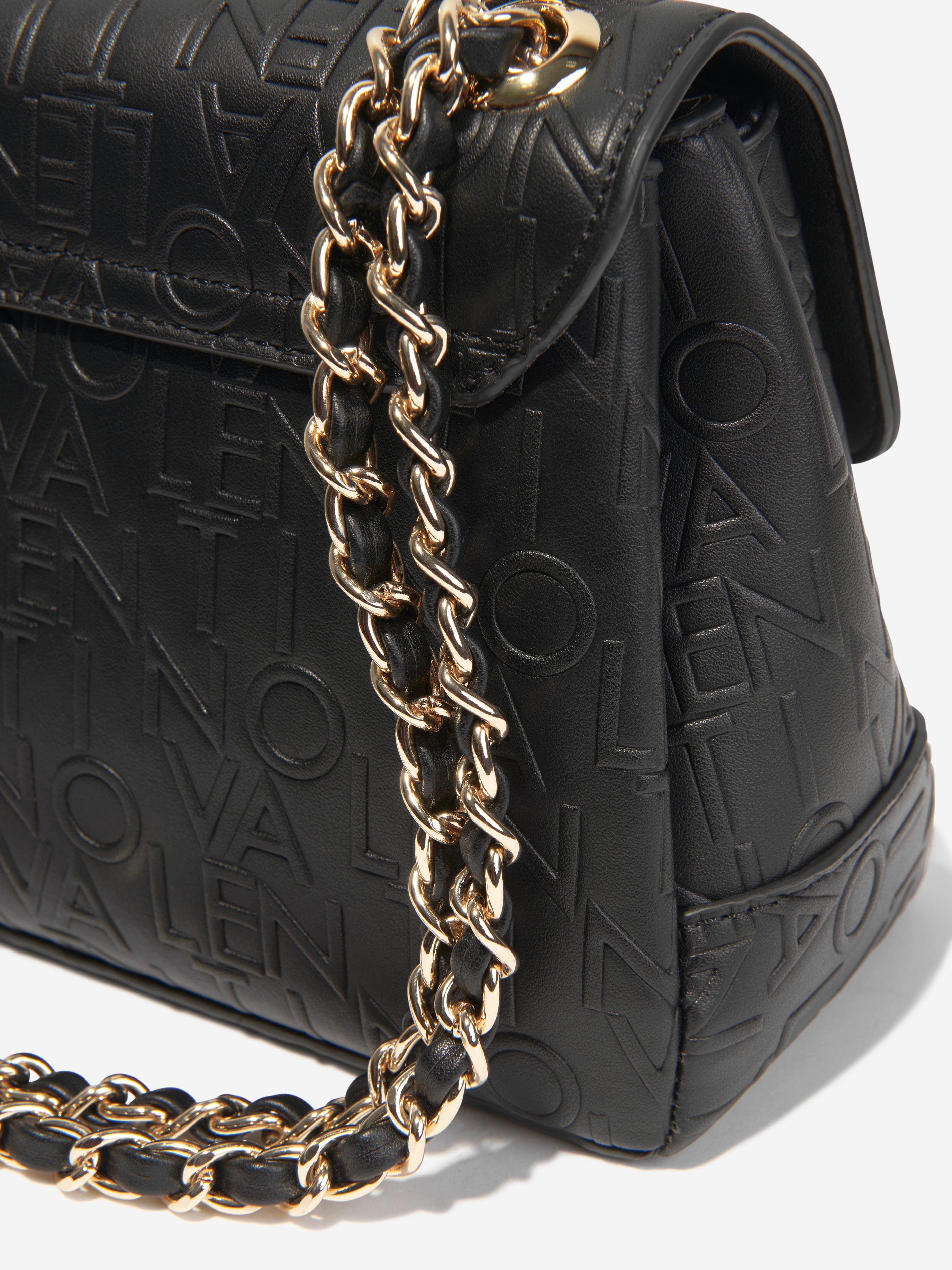 Valentino Girls Relax Flap Bag in Black (W:20cm)