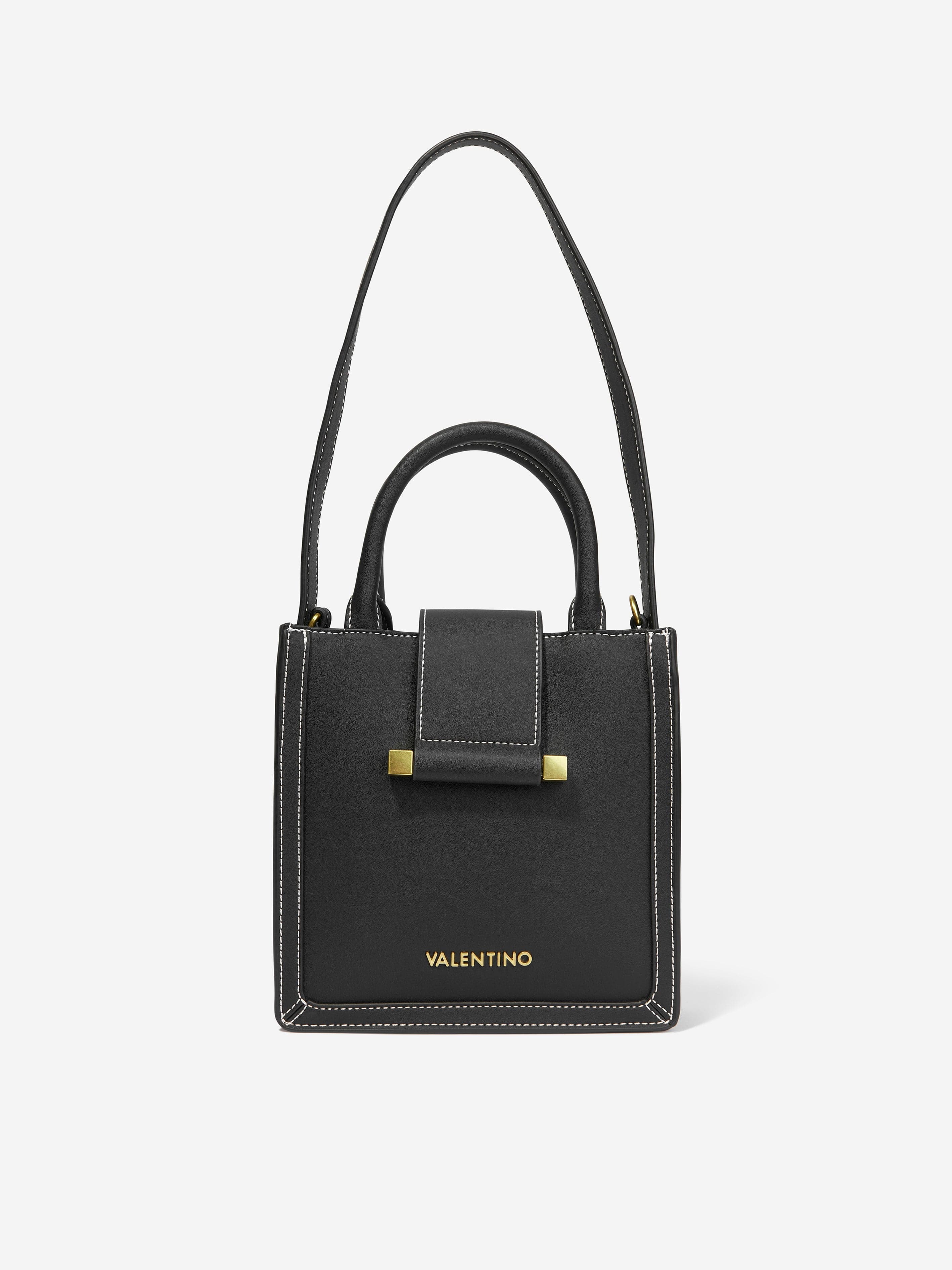 Valentino Girls Frosty Shopping Bag in Black (W:19cm)