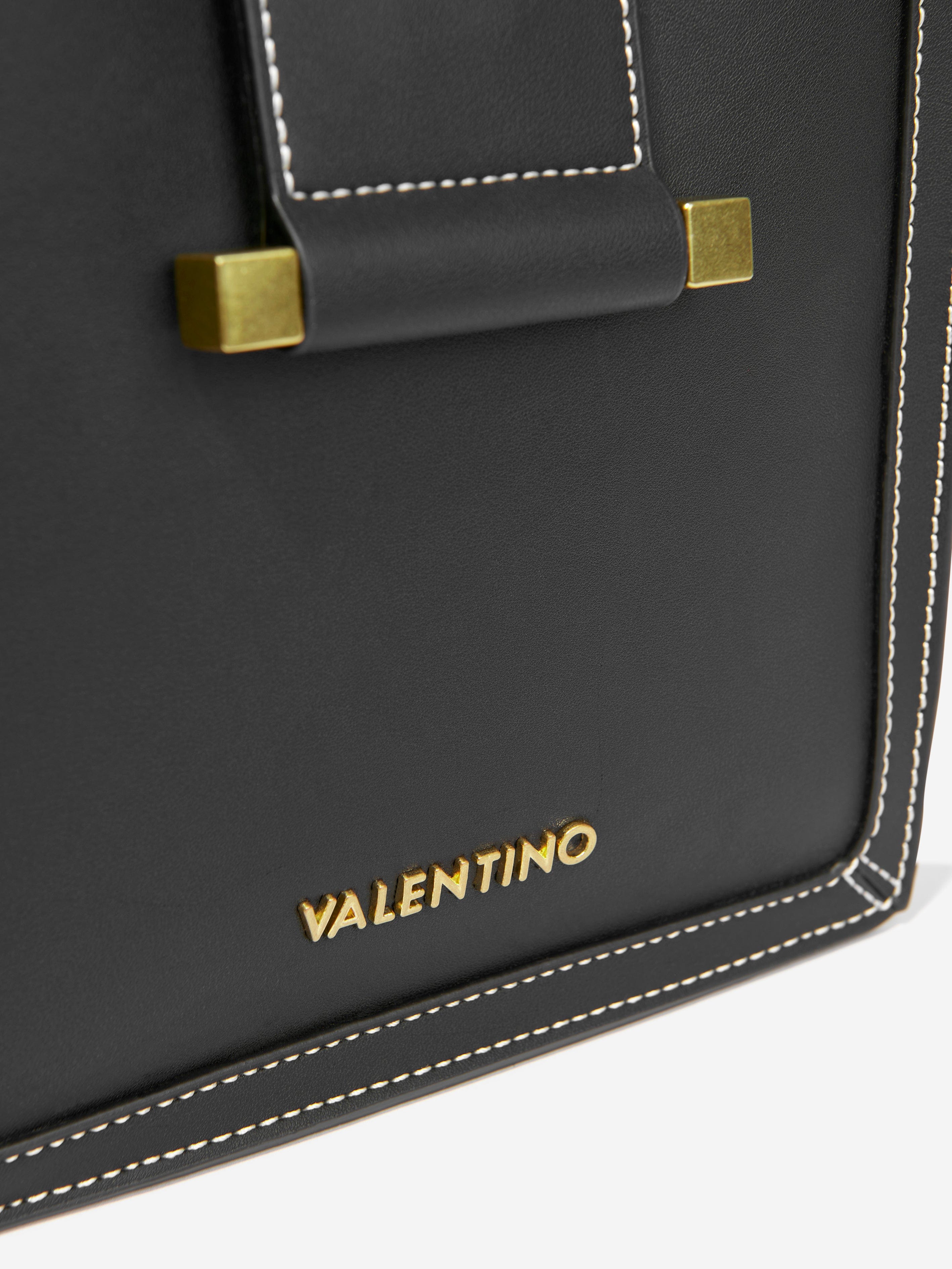 Valentino Girls Frosty Shopping Bag in Black (W:19cm)