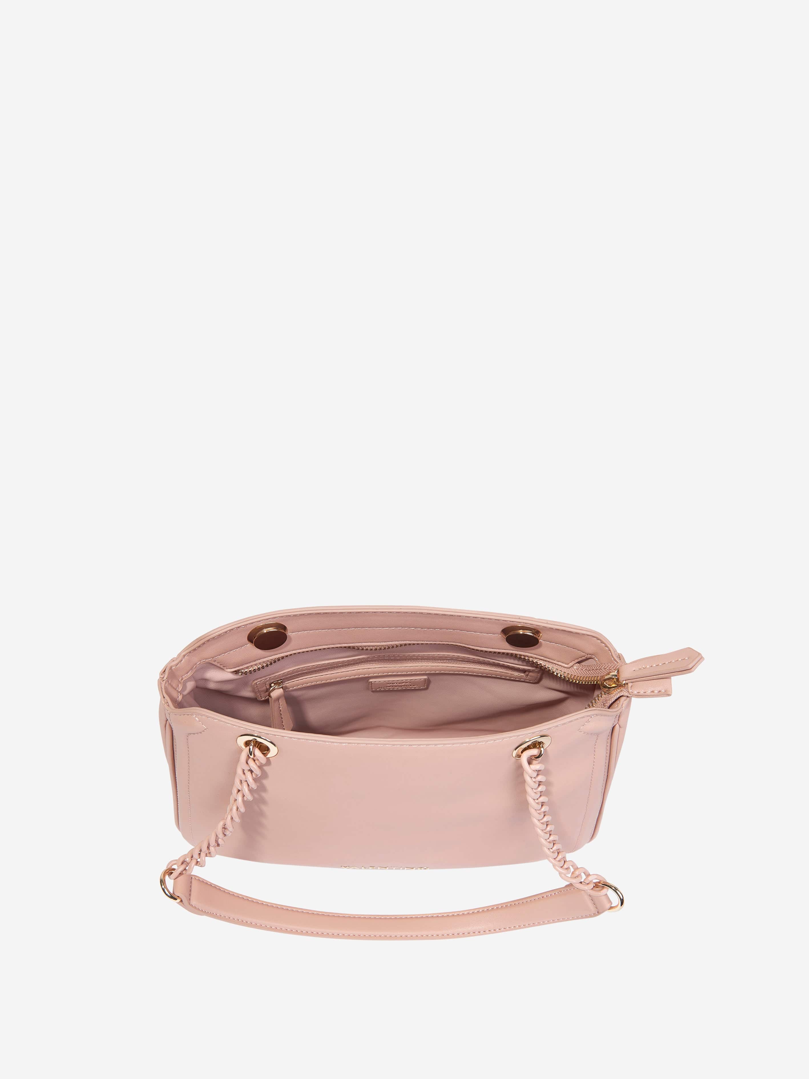 Valentino Girls Stoccolma Shopping Bag in Pink (W:30cm)