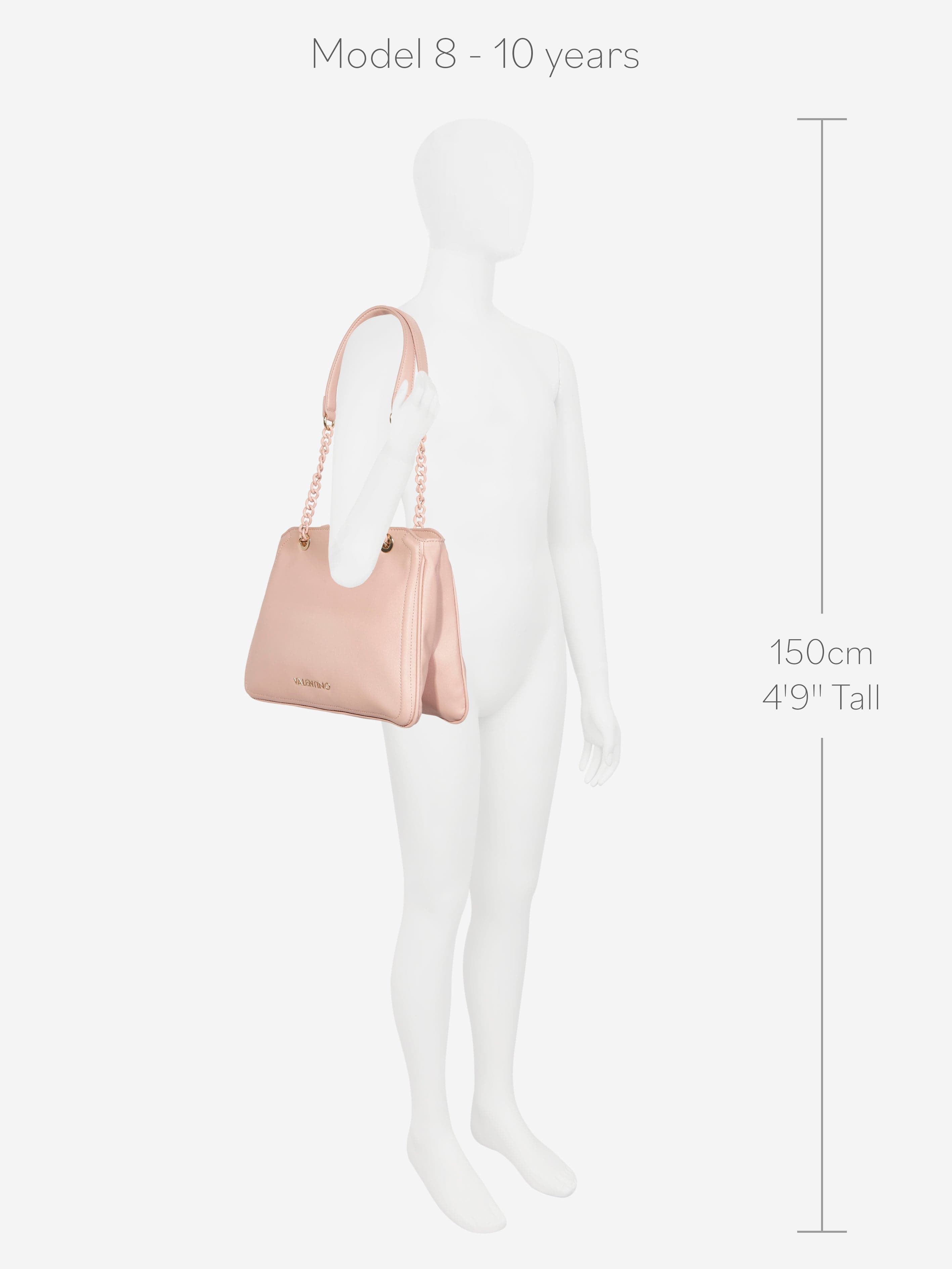 Valentino Girls Stoccolma Shopping Bag in Pink (W:30cm)