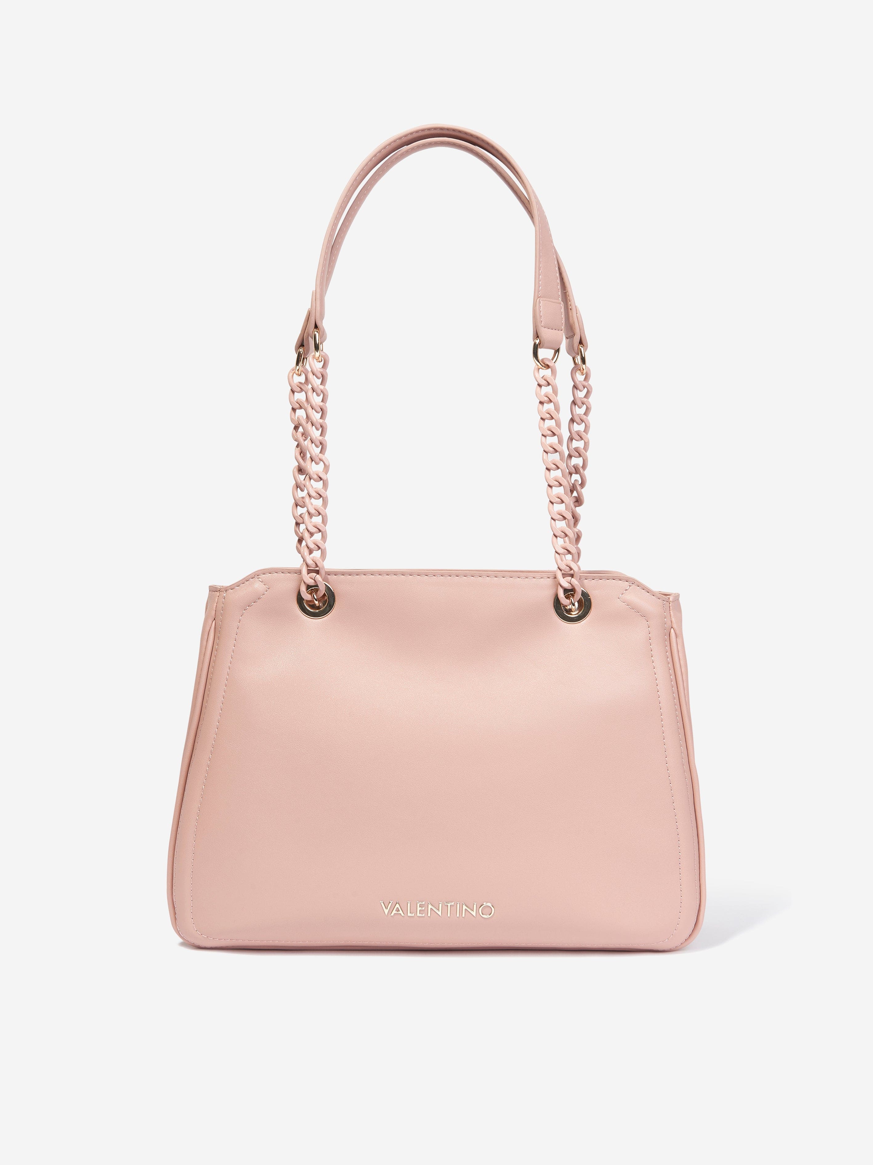 Valentino Girls Stoccolma Shopping Bag in Pink (W:30cm)