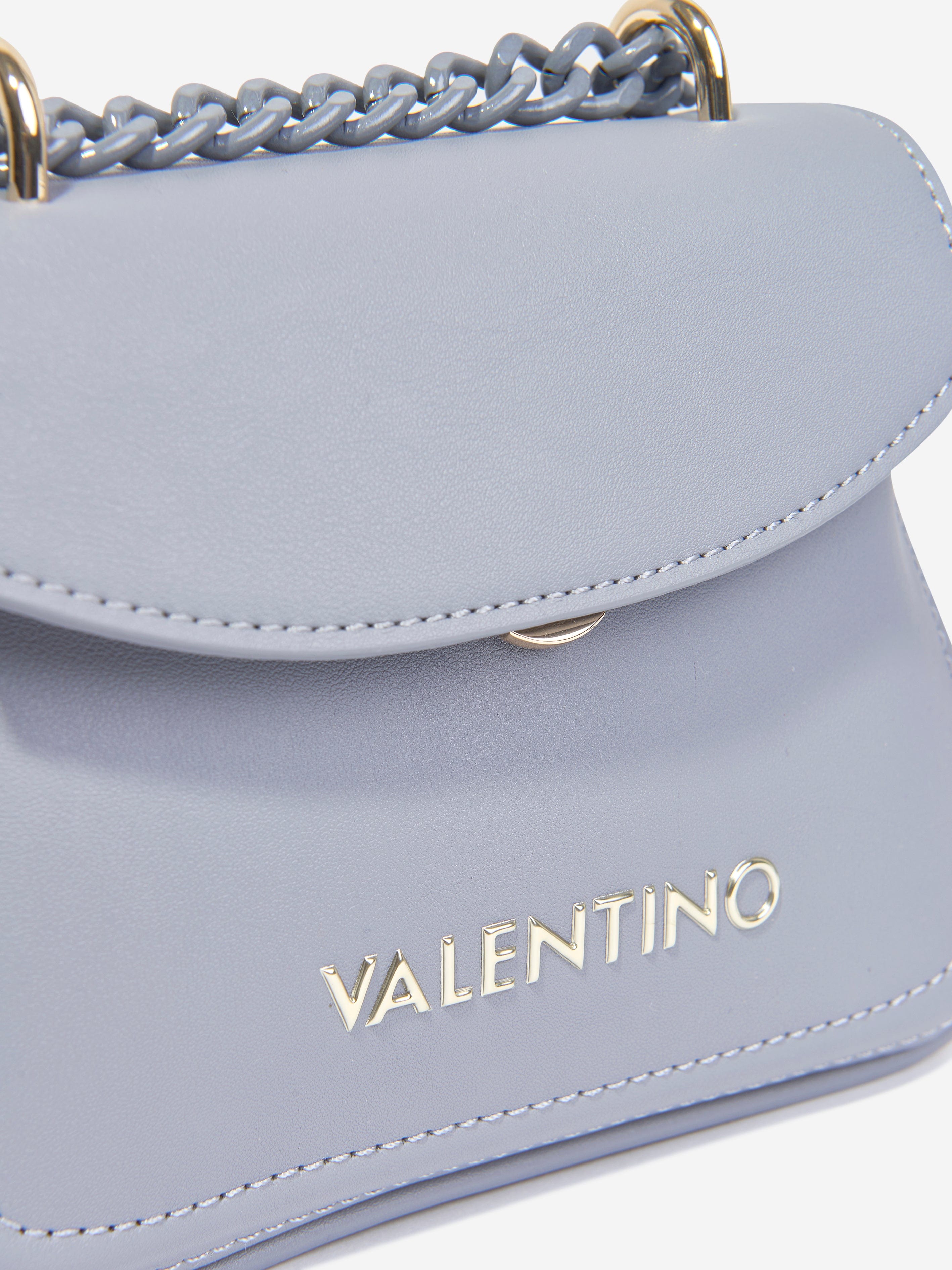 Valentino Girls Stoccolma Flap Bag in Blue (W:19cm)