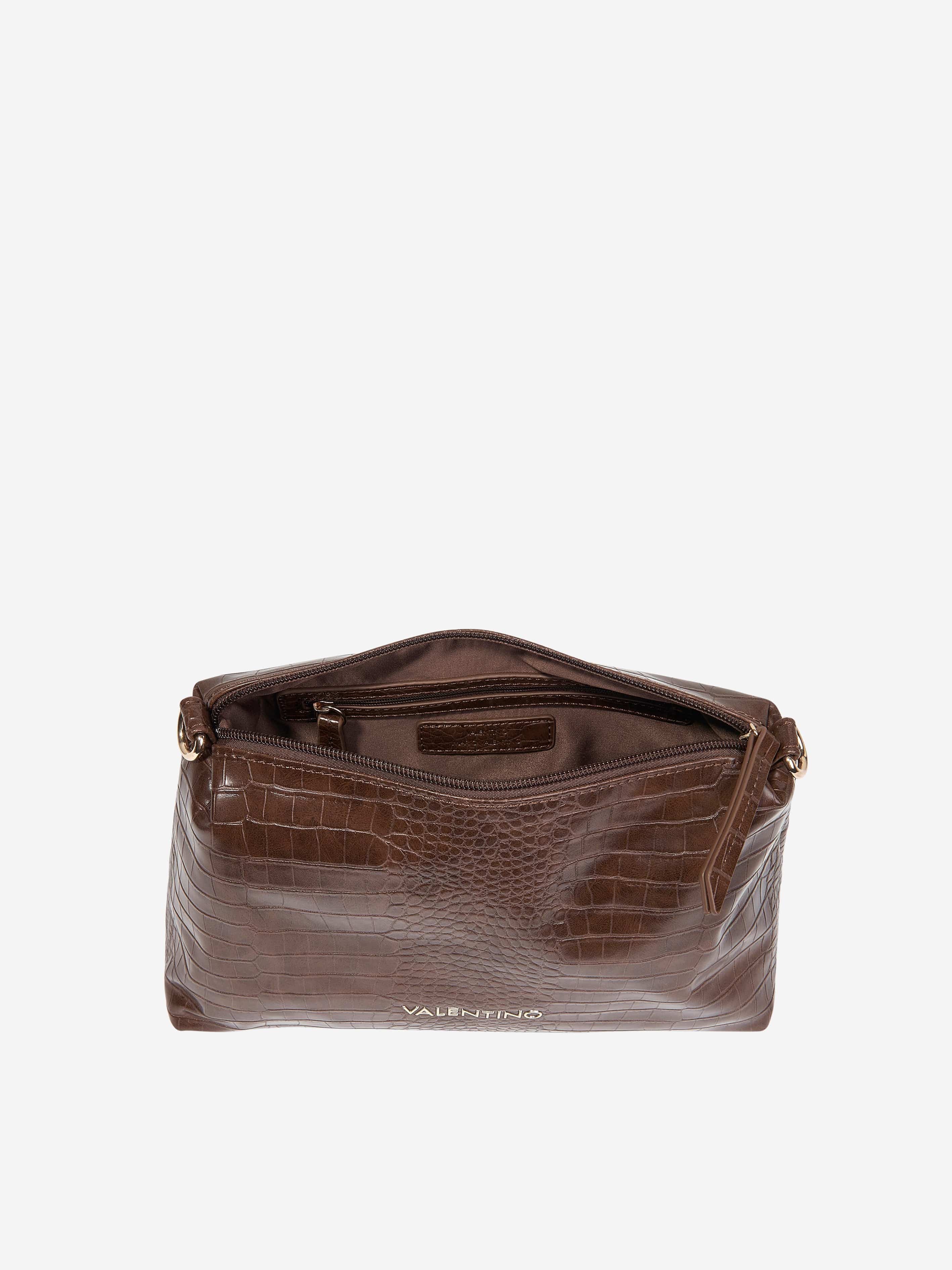 Valentino Girls Wool Shopping Bag in Brown (W:34cm)