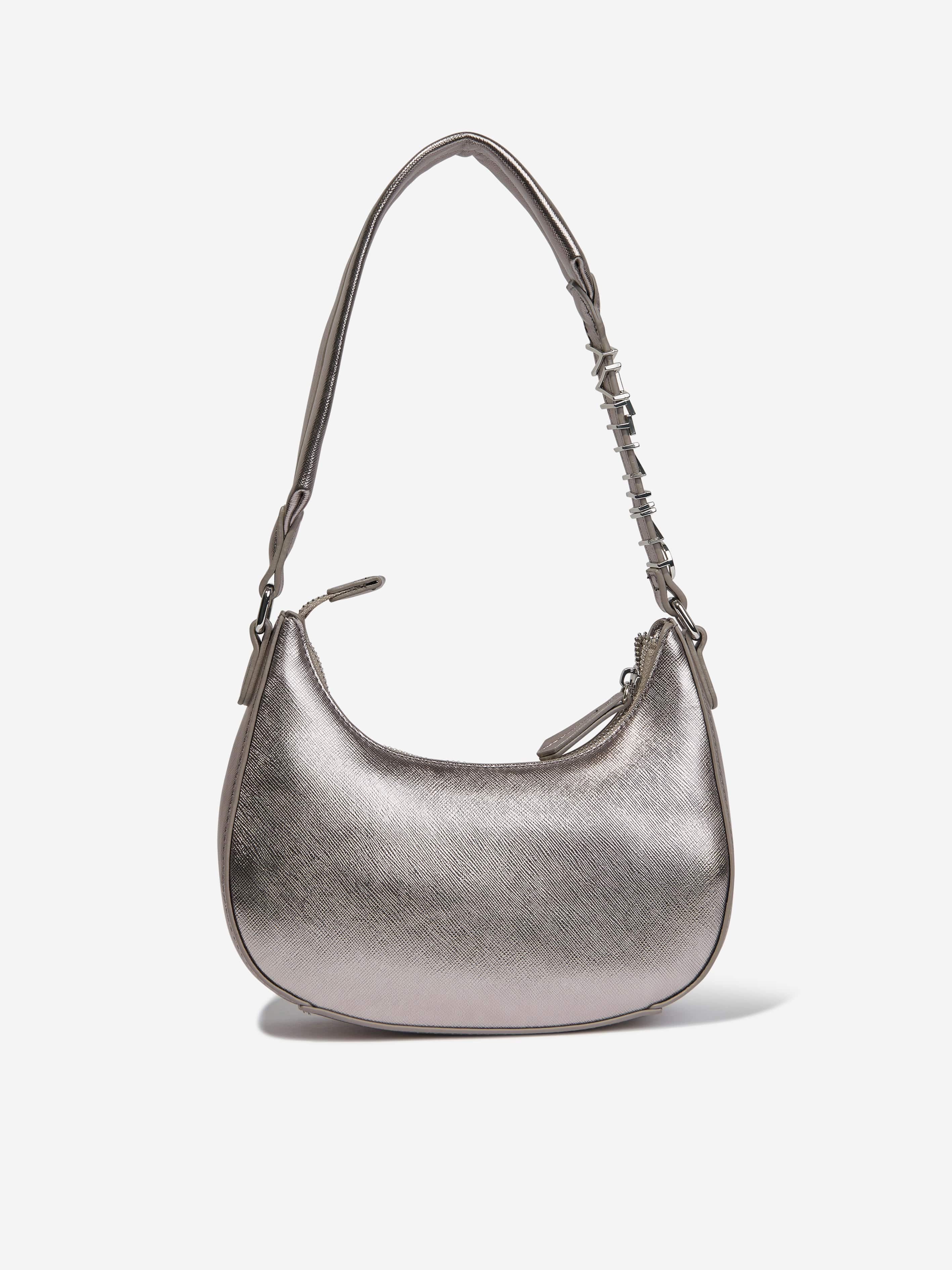 Valentino Girls Vancouver Shoulder Bag in Grey (W:16cm)