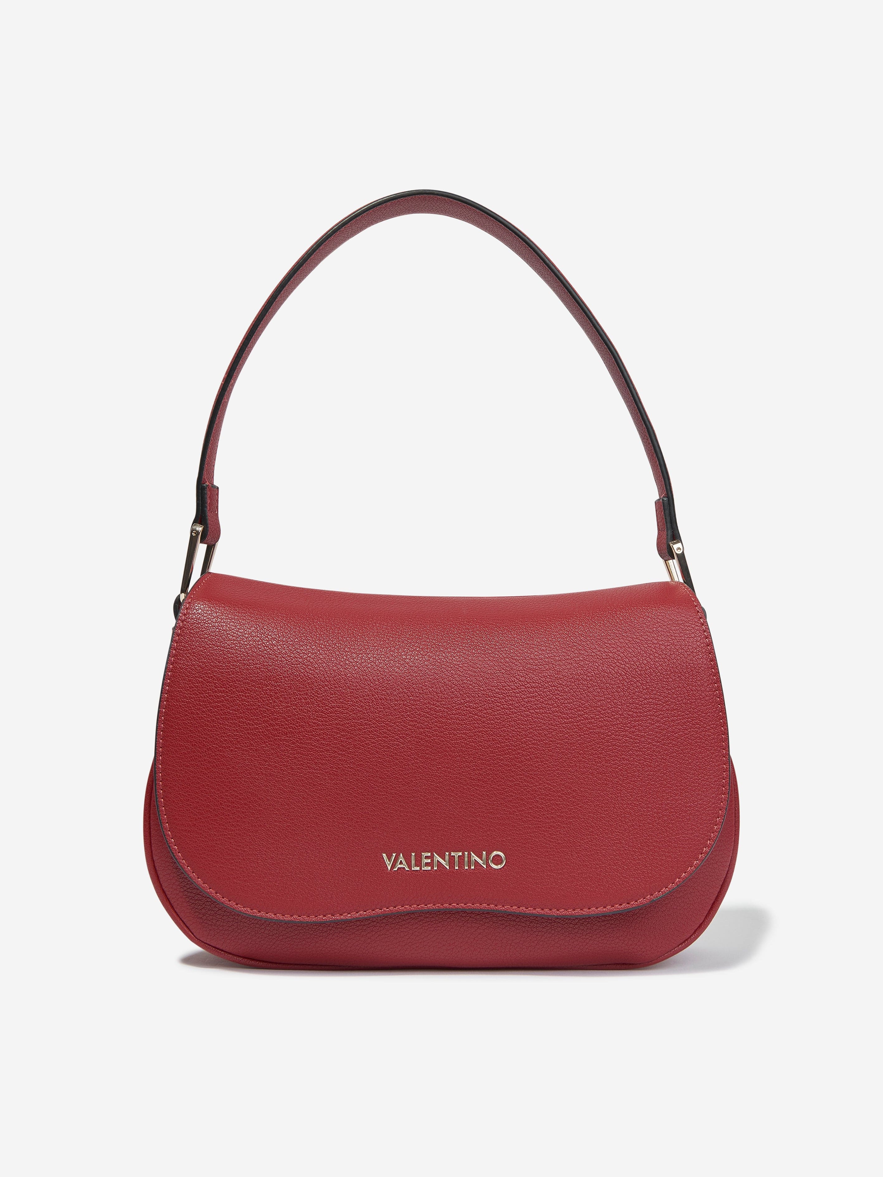 Valentino Girls Cortina Shoulder Bag in Red (W:29.5cm)