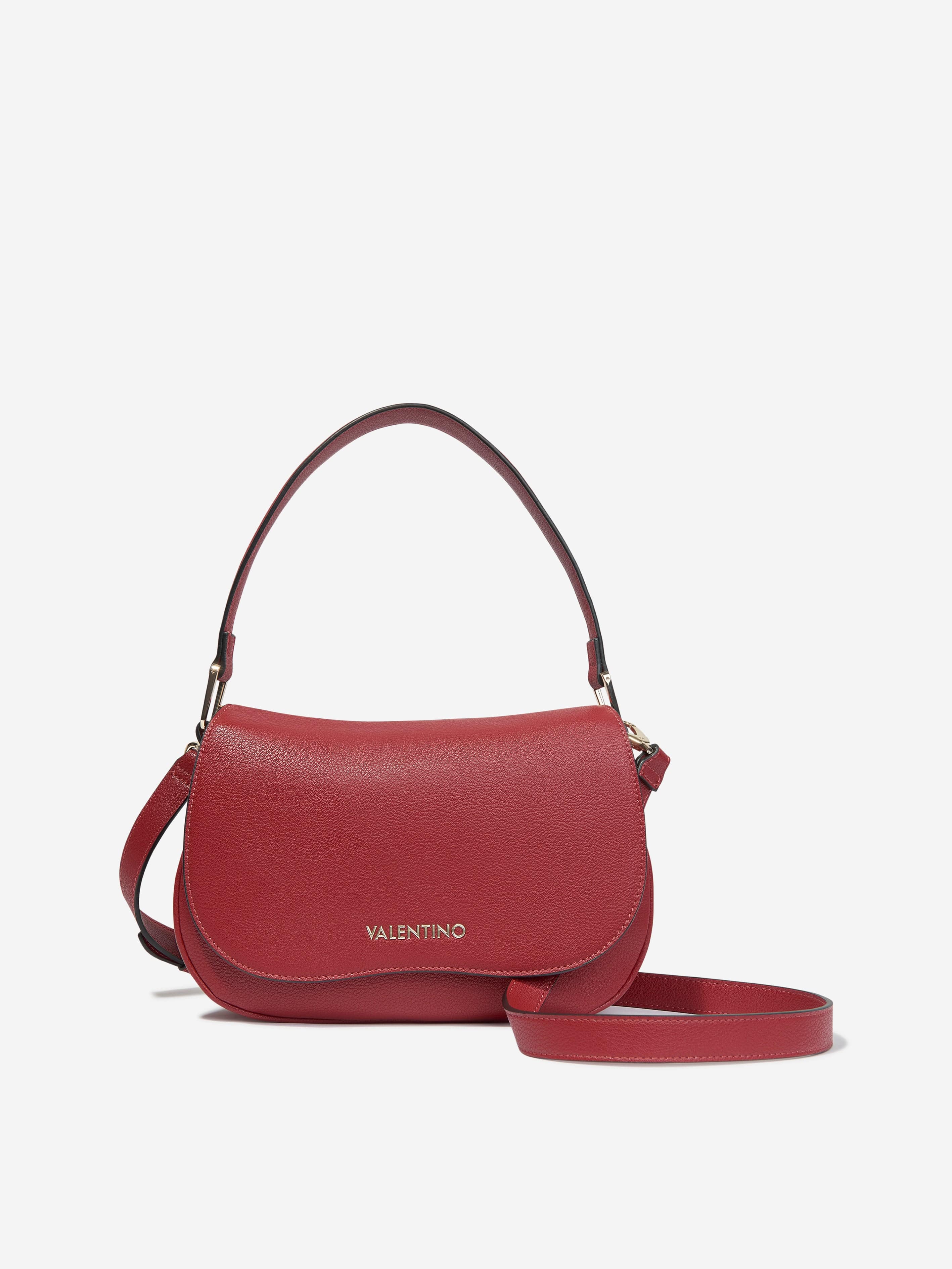 Valentino Girls Cortina Shoulder Bag in Red (W:29.5cm)