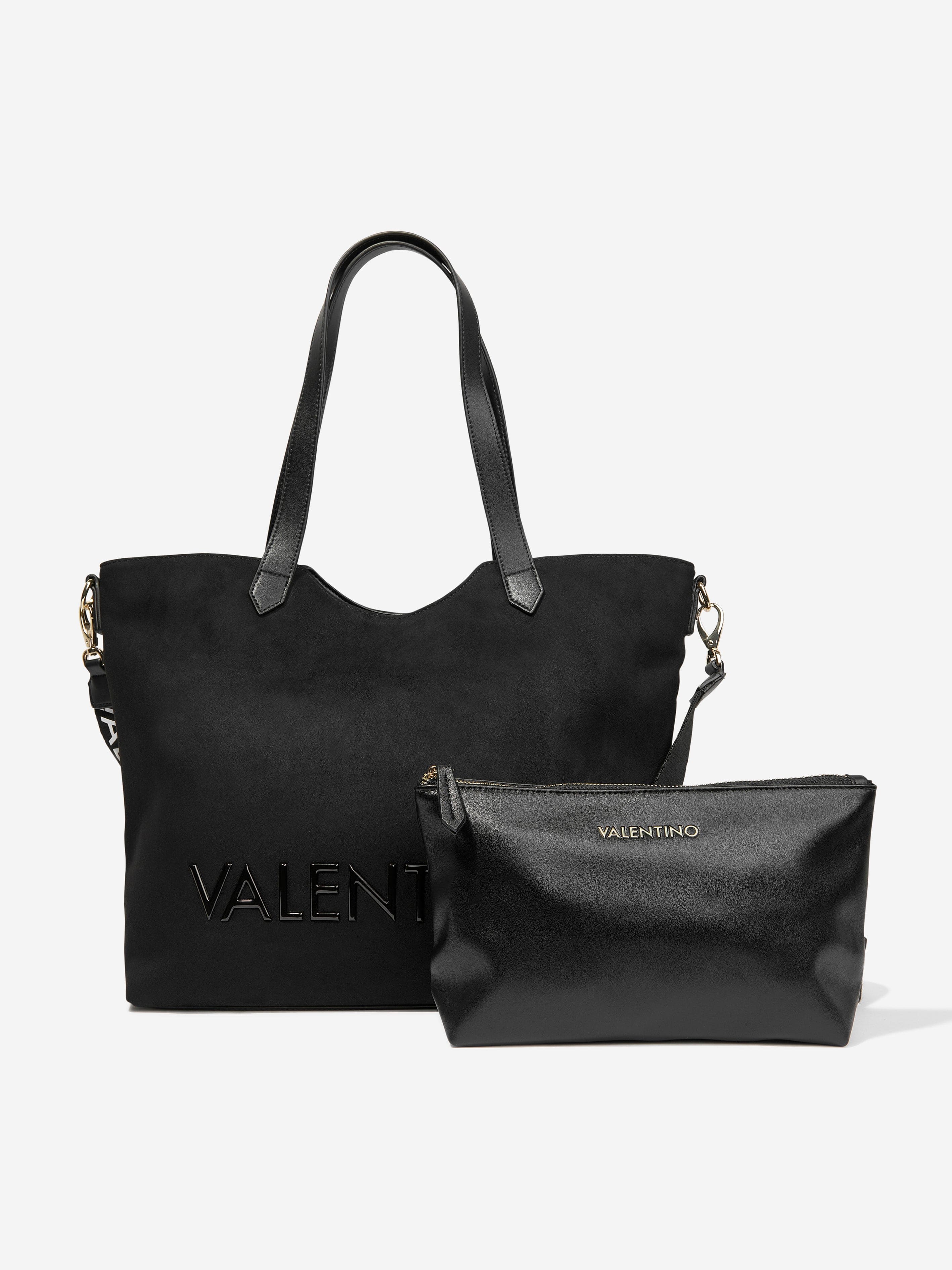 Valentino Girls Courmayeur Shopping Bag in Black (W:34cm)