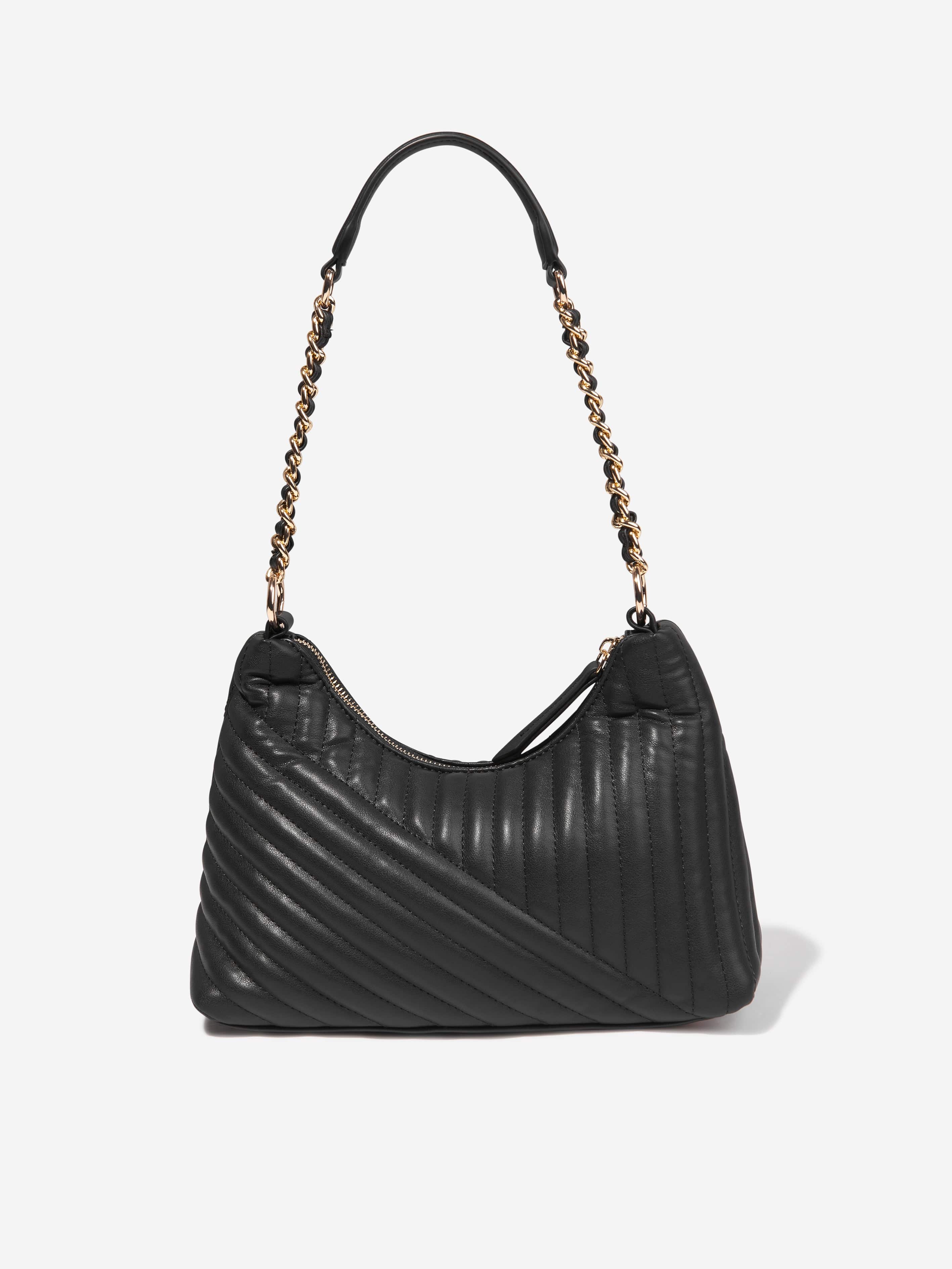 Valentino Girls Laax Hobo Bag in Black (W: 27cm)