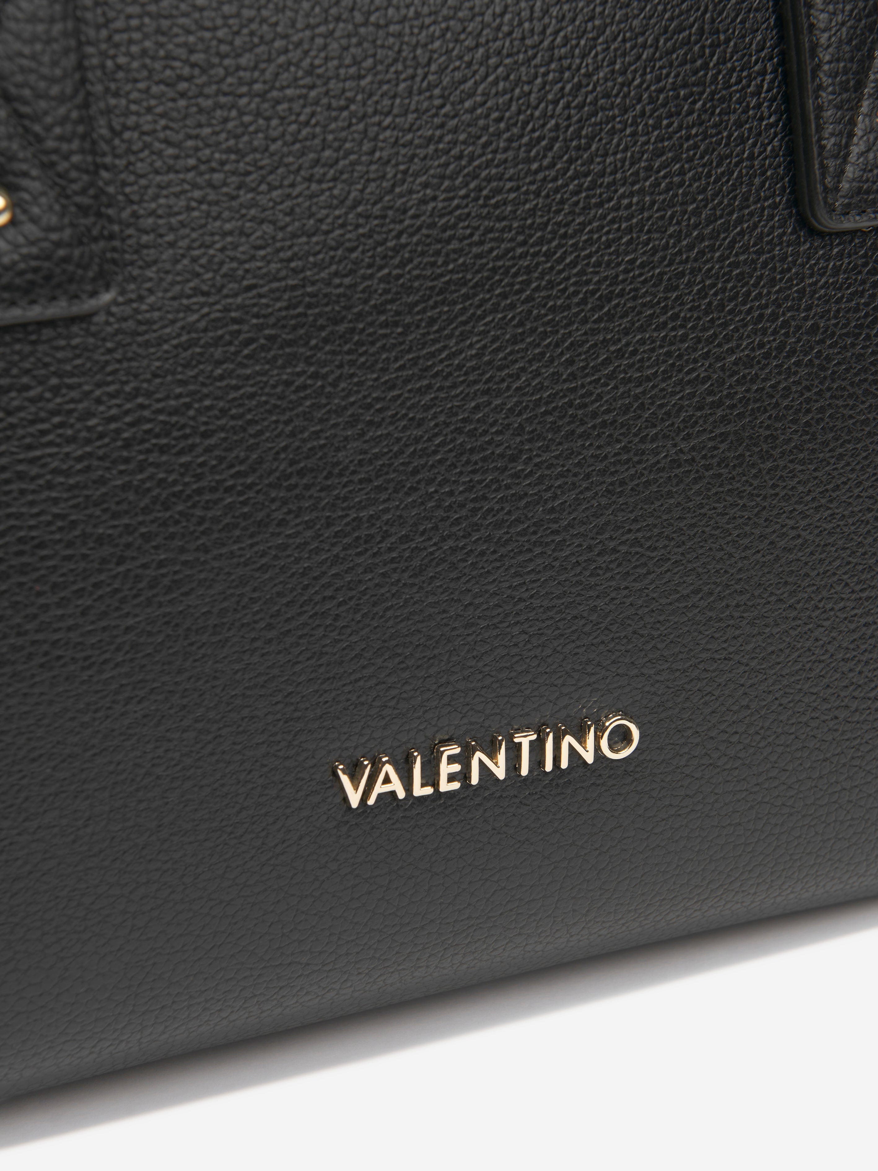 Valentino Girls Megeve Shopping Bag in Black (W: 30cm)