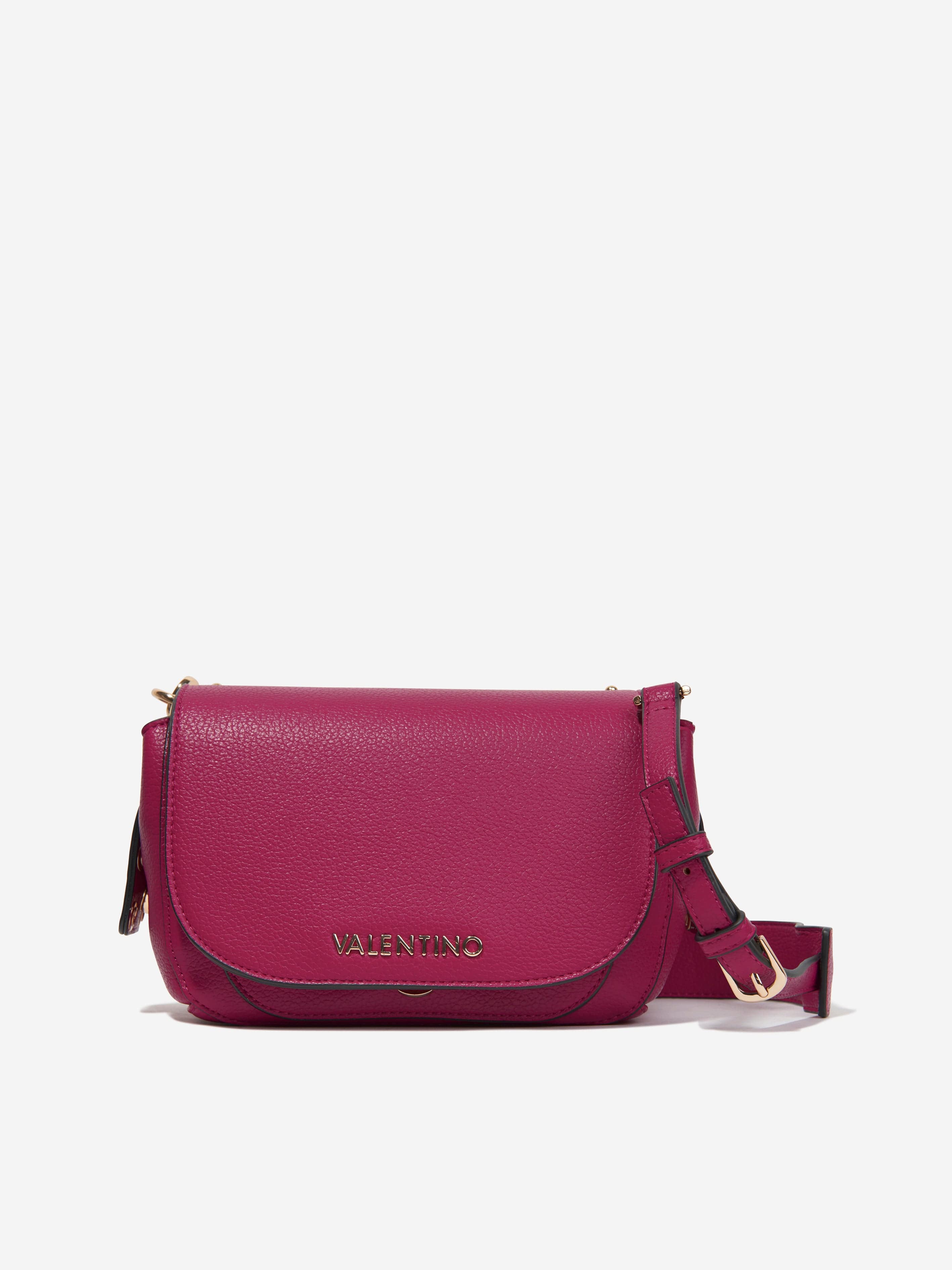 Valentino Girls Megeve Flap Bag in Purple (W: 23cm)