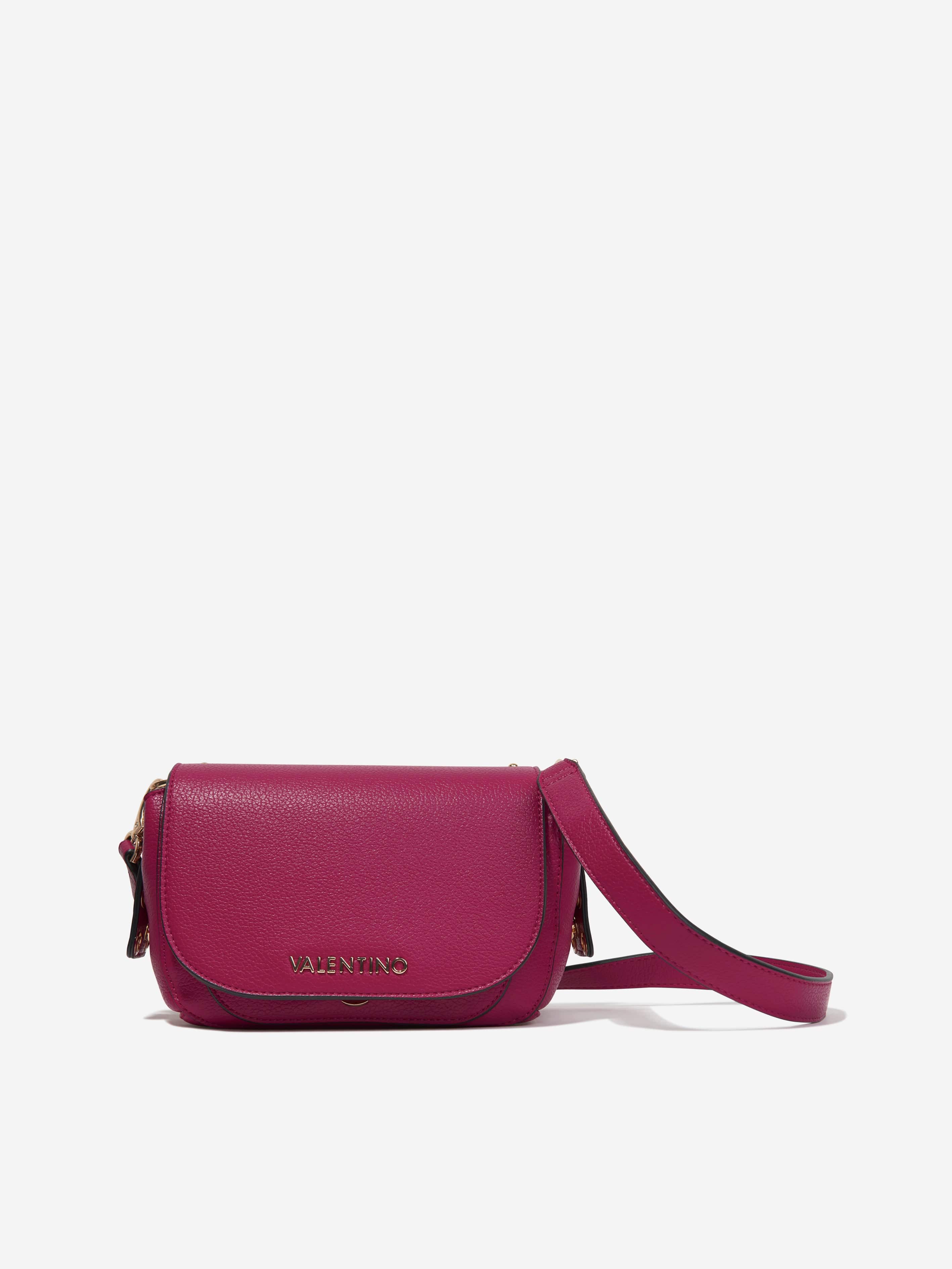 Valentino Girls Megeve Flap Bag in Purple (W: 23cm)