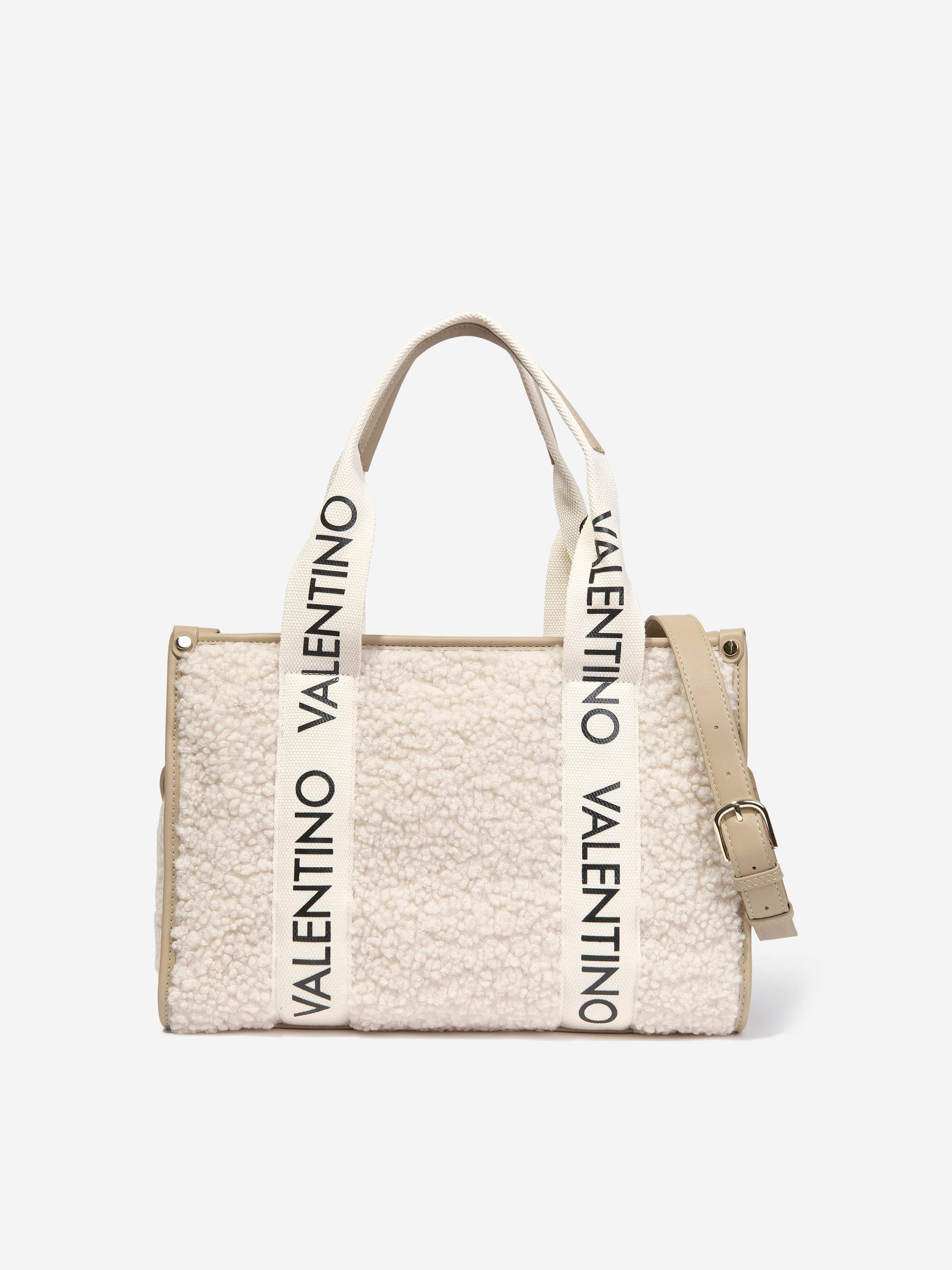 Valentino Girls Special Camy Shopping Bag in Beige (W:37cm)