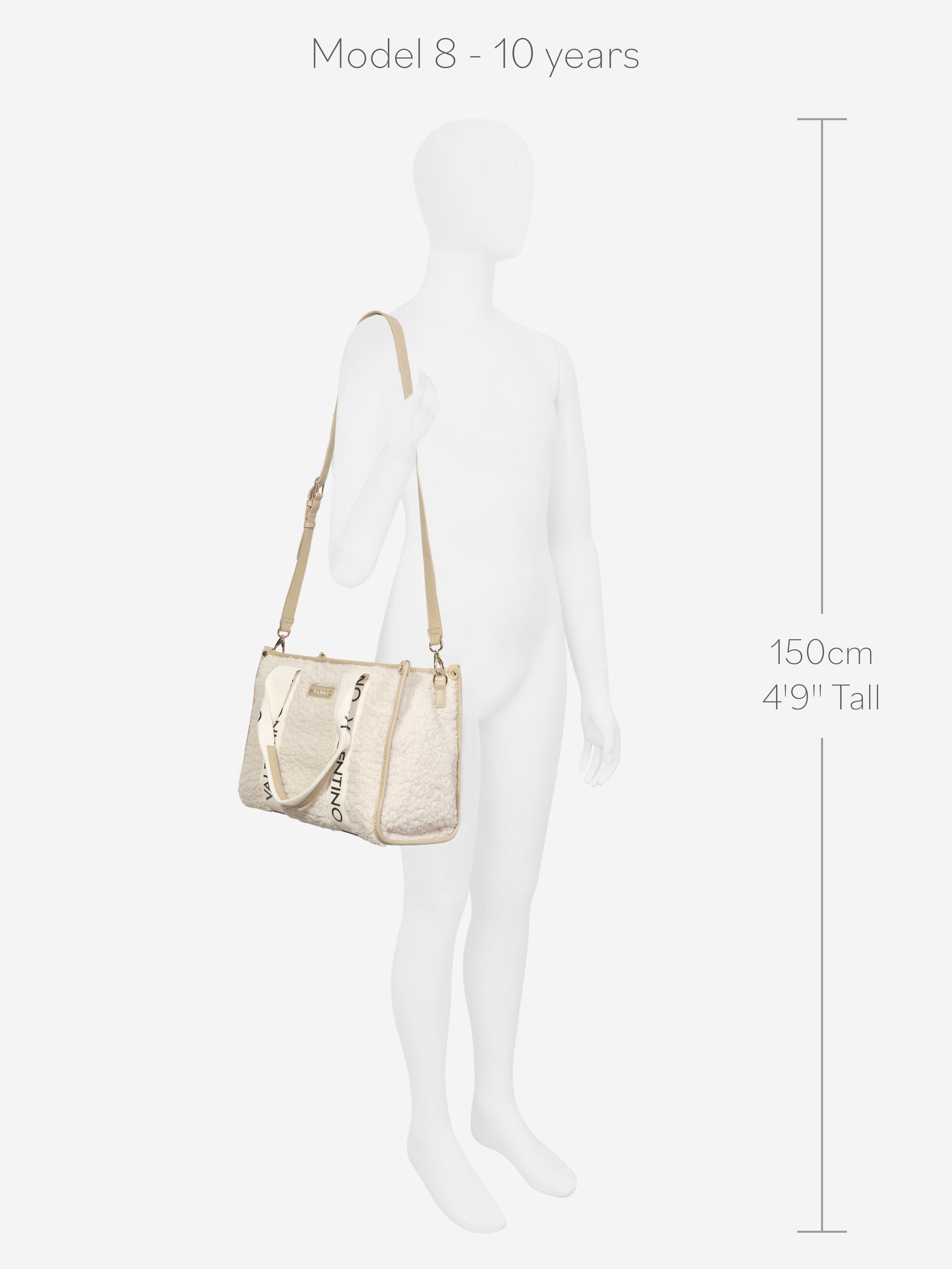 Valentino Girls Special Camy Shopping Bag in Beige (W:37cm)