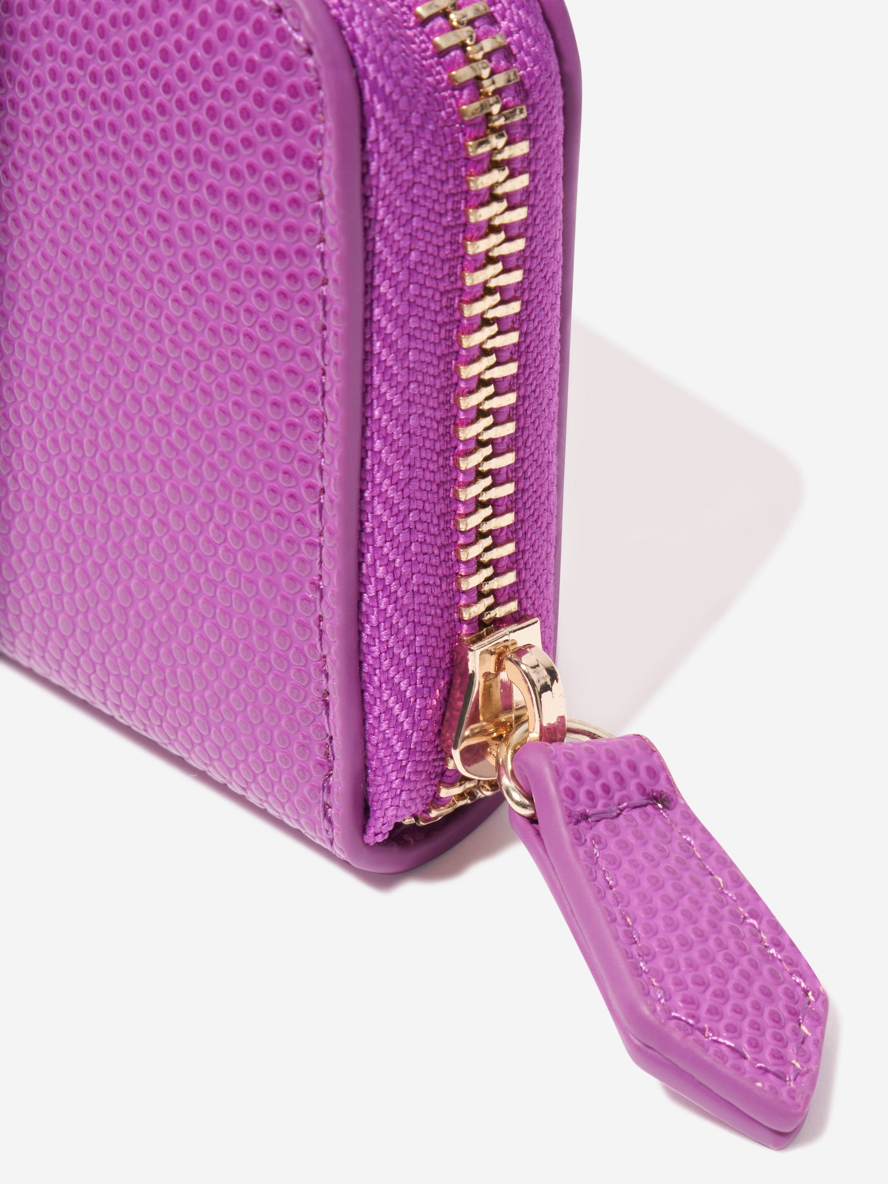 Valentino Girls Divina Coin Purse in Purple (W:10cm)