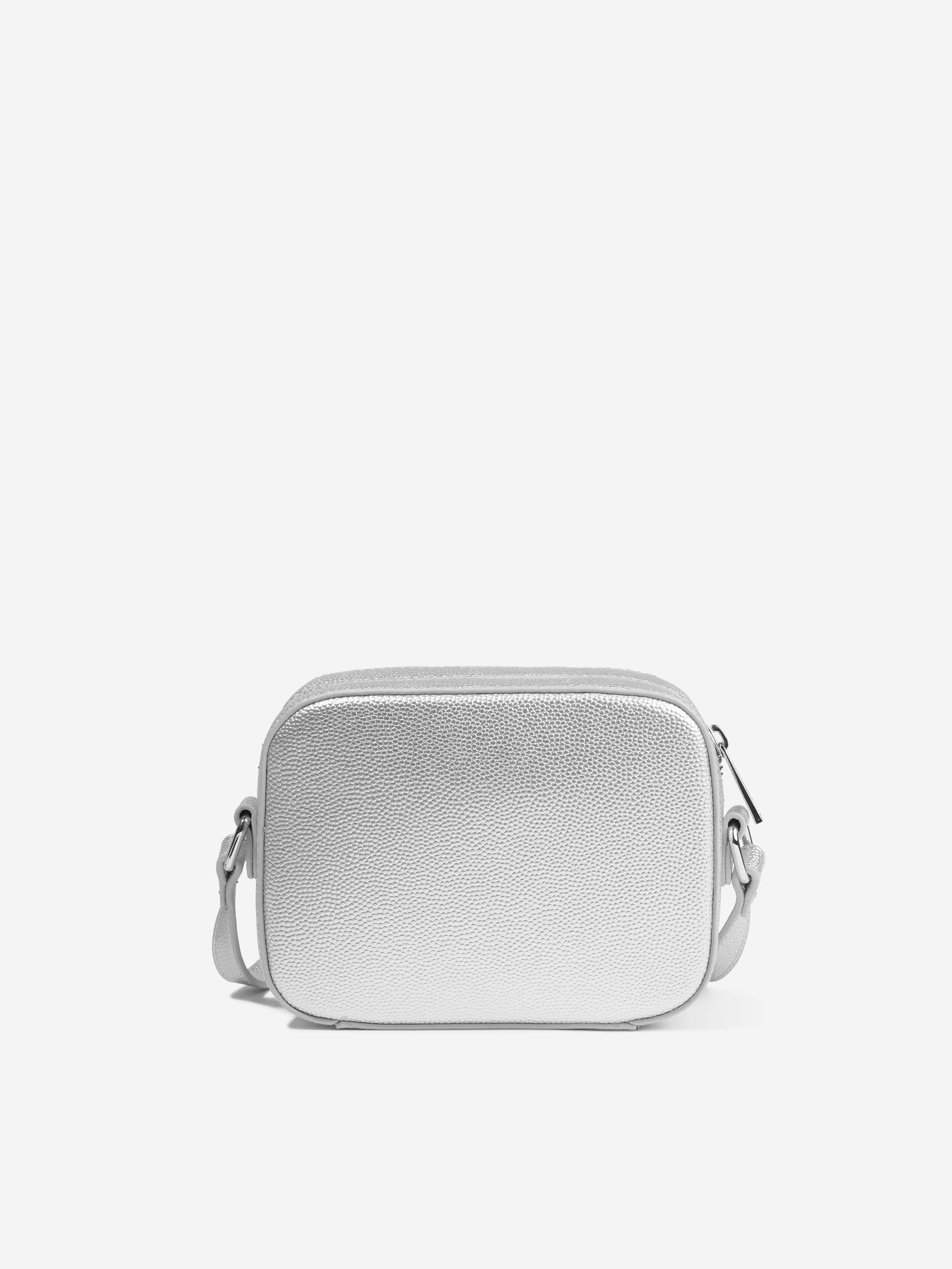 Valentino Girls Divina Crossbody Bag in Silver (17cm)